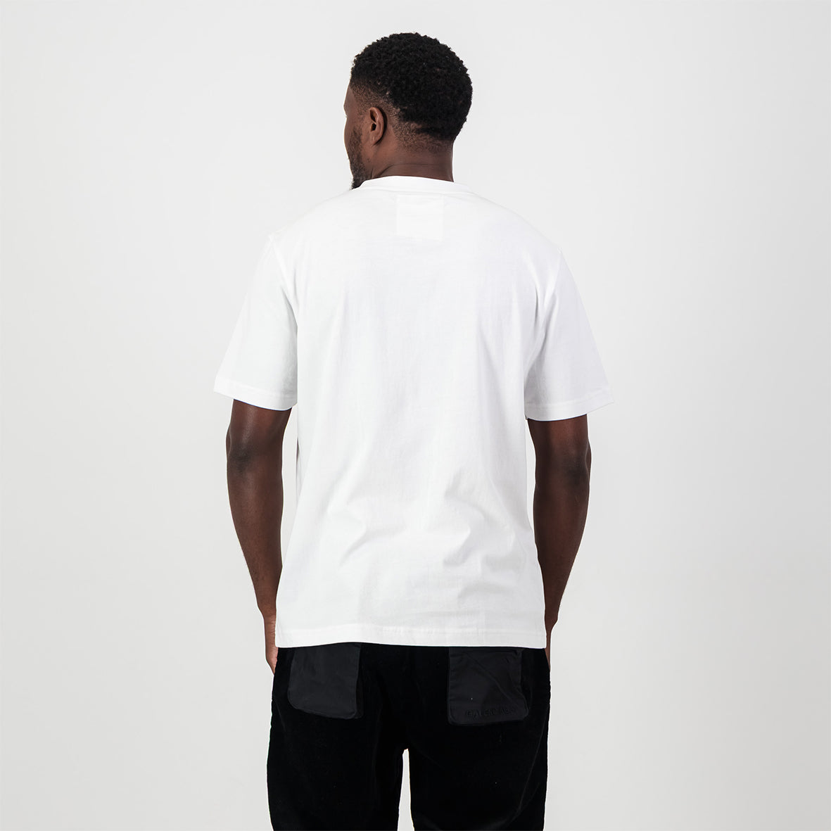 Graphic Regular Crew Tee White image 3