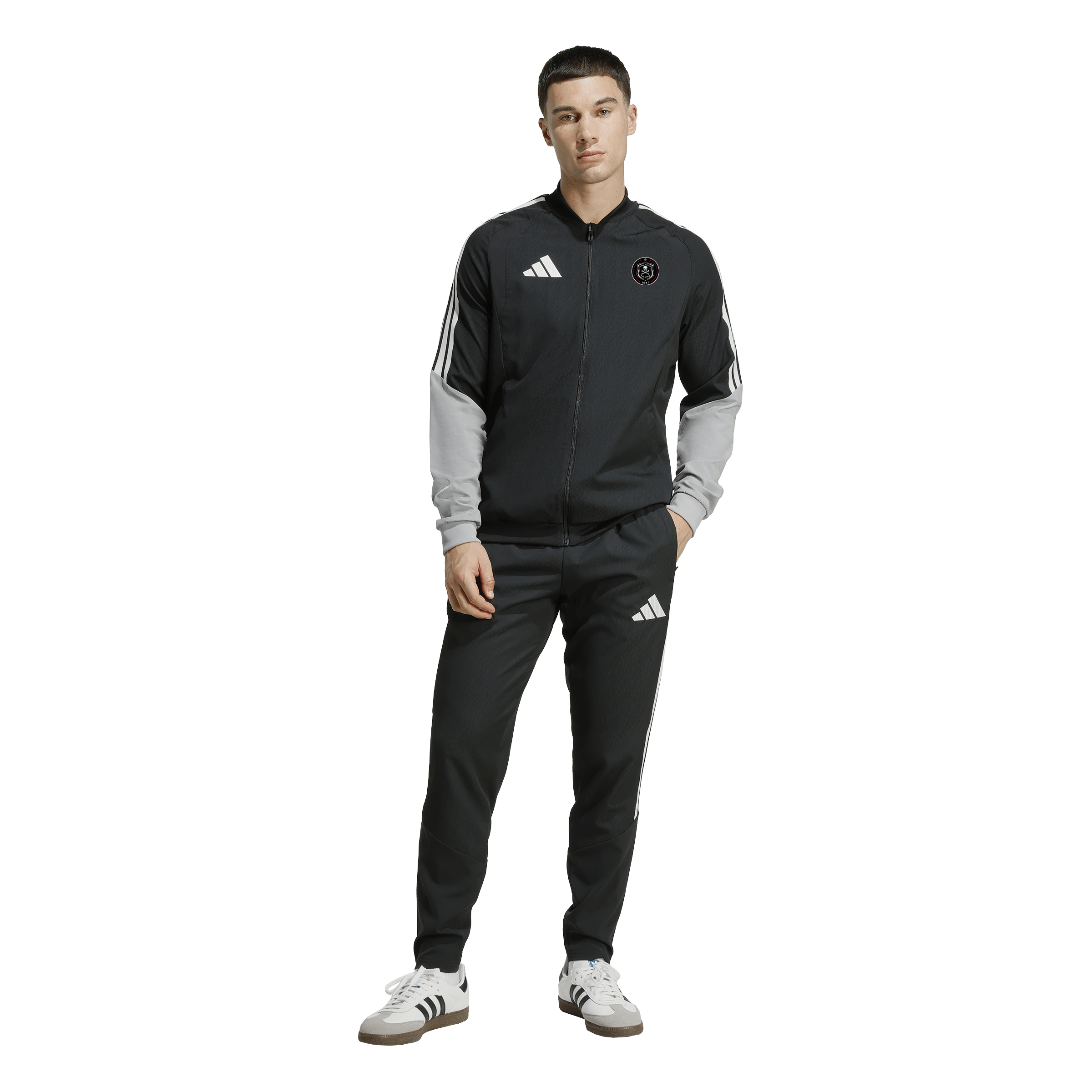 Orlando Pirates Adidas Tiro 26 Competition Presentation Pants Black White