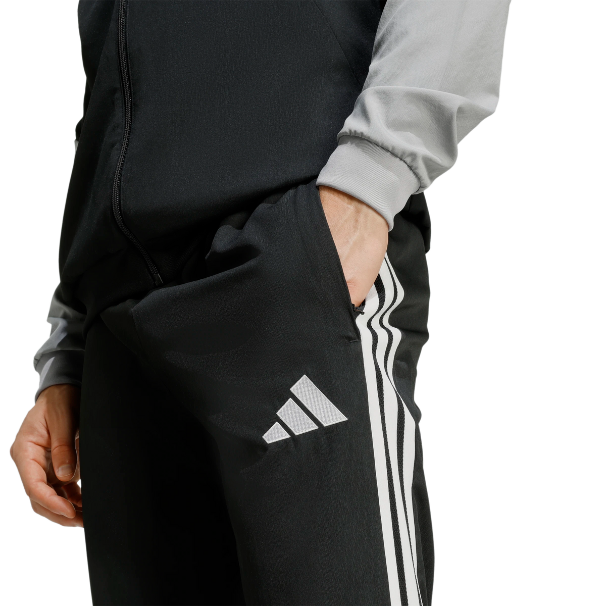 Orlando Pirates Adidas Tiro 26 Competition Presentation Pants Black Light Onix White
