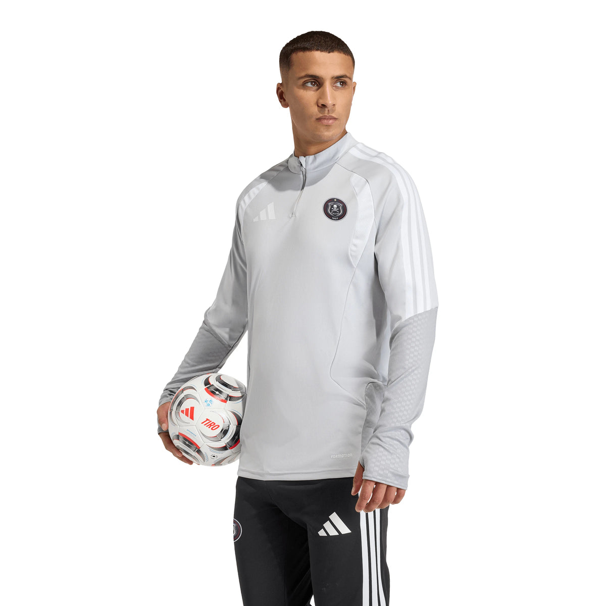 Orlando Pirates Adidas Tiro 26 Competition Training Top Team Light Grey