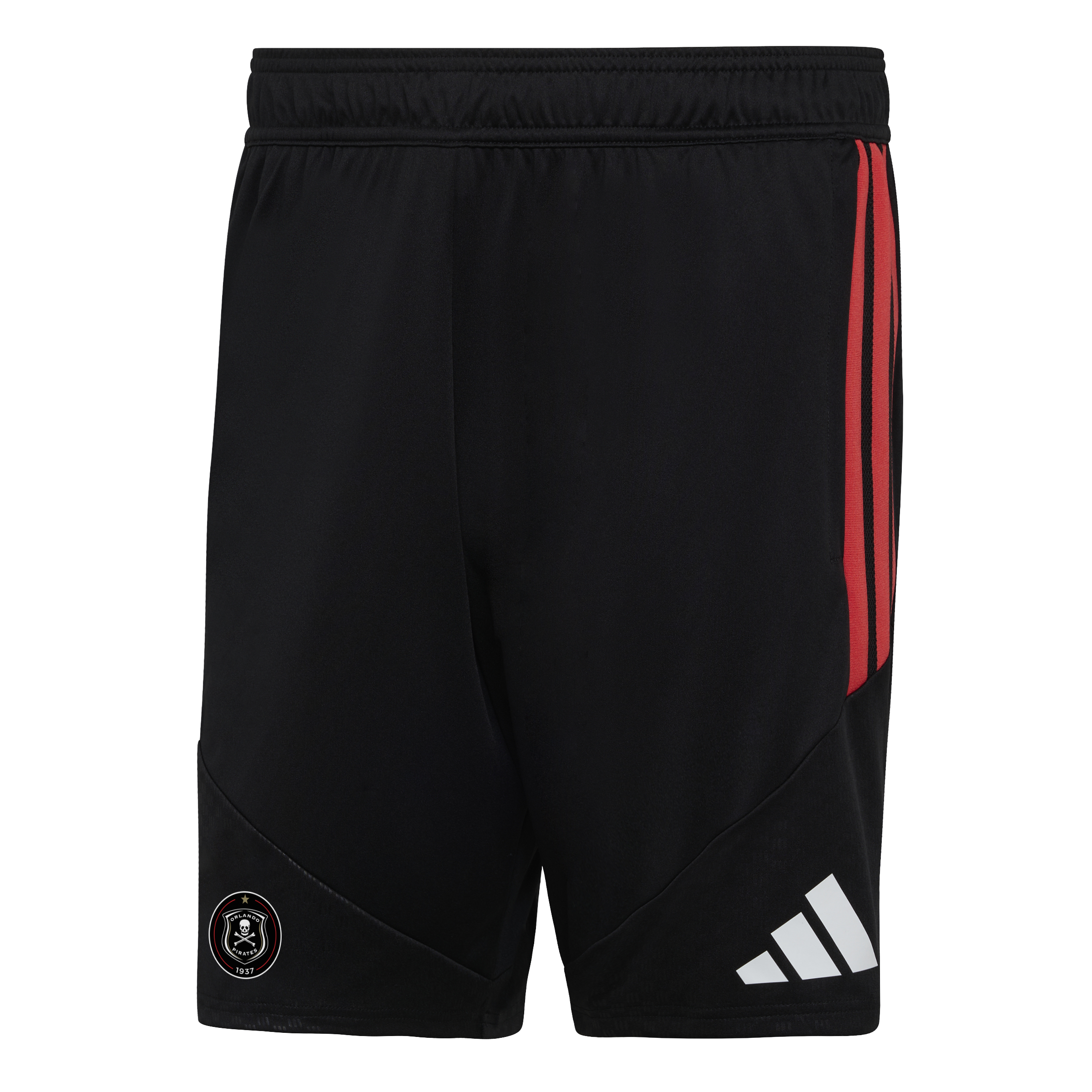 Orlando Pirates Adidas Tiro 26 Competition Training Shorts Black Semi Lucid Red