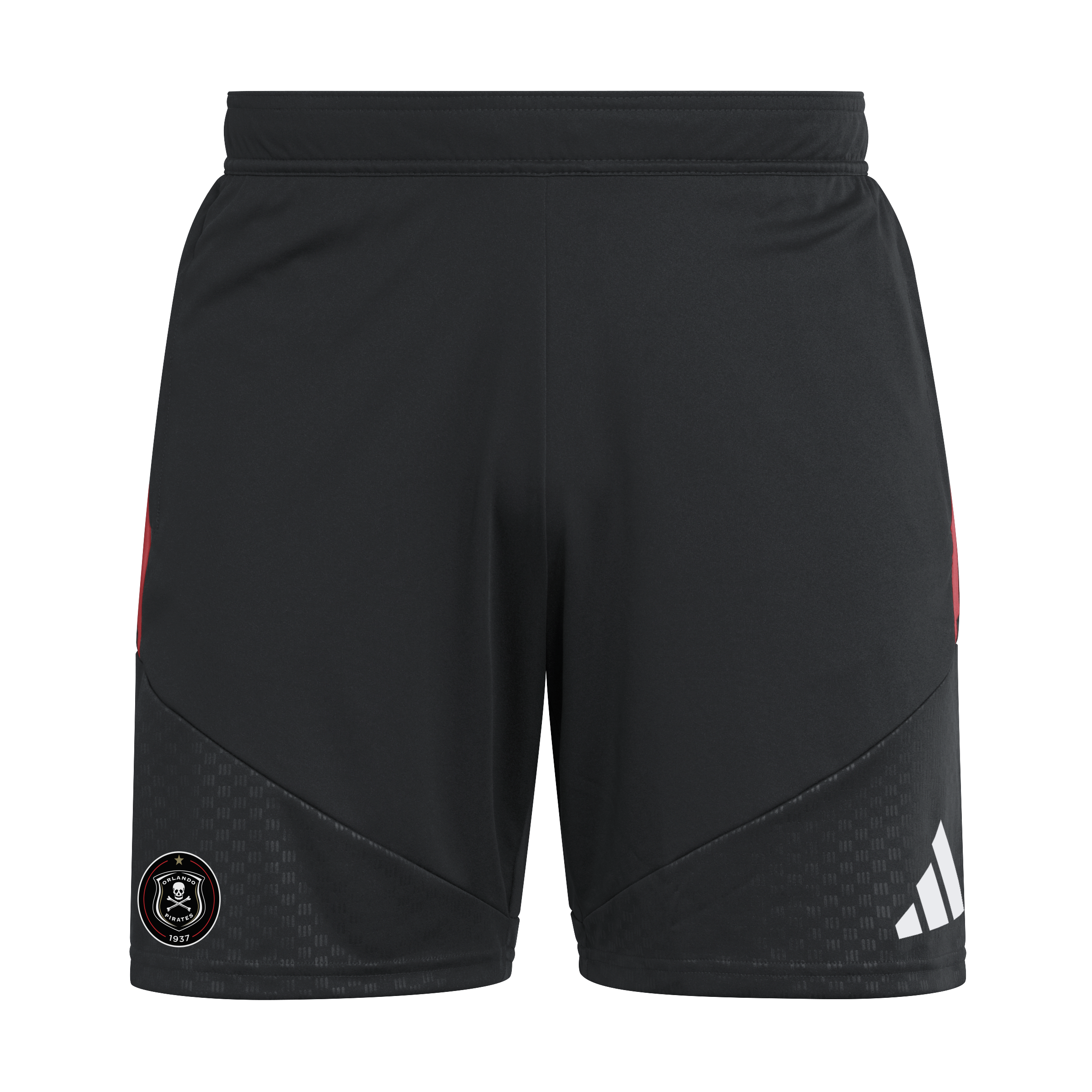 Orlando Pirates Adidas Tiro 26 Competition Training Shorts Black Semi Lucid Red