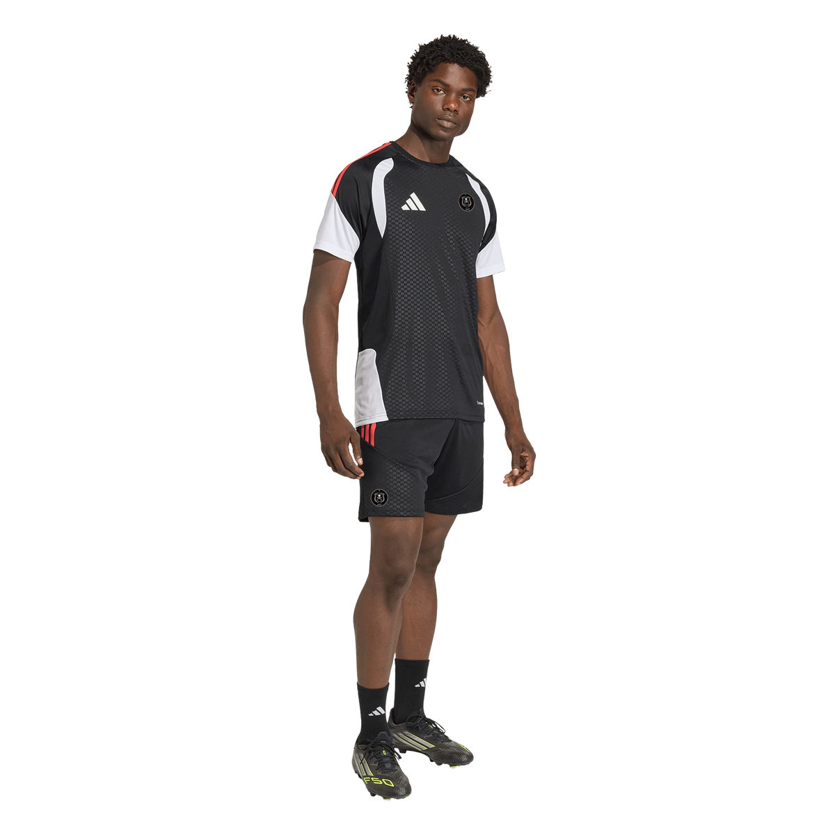 Orlando Pirates Adidas Tiro 26 Competition Training Shorts Black Semi Lucid Red
