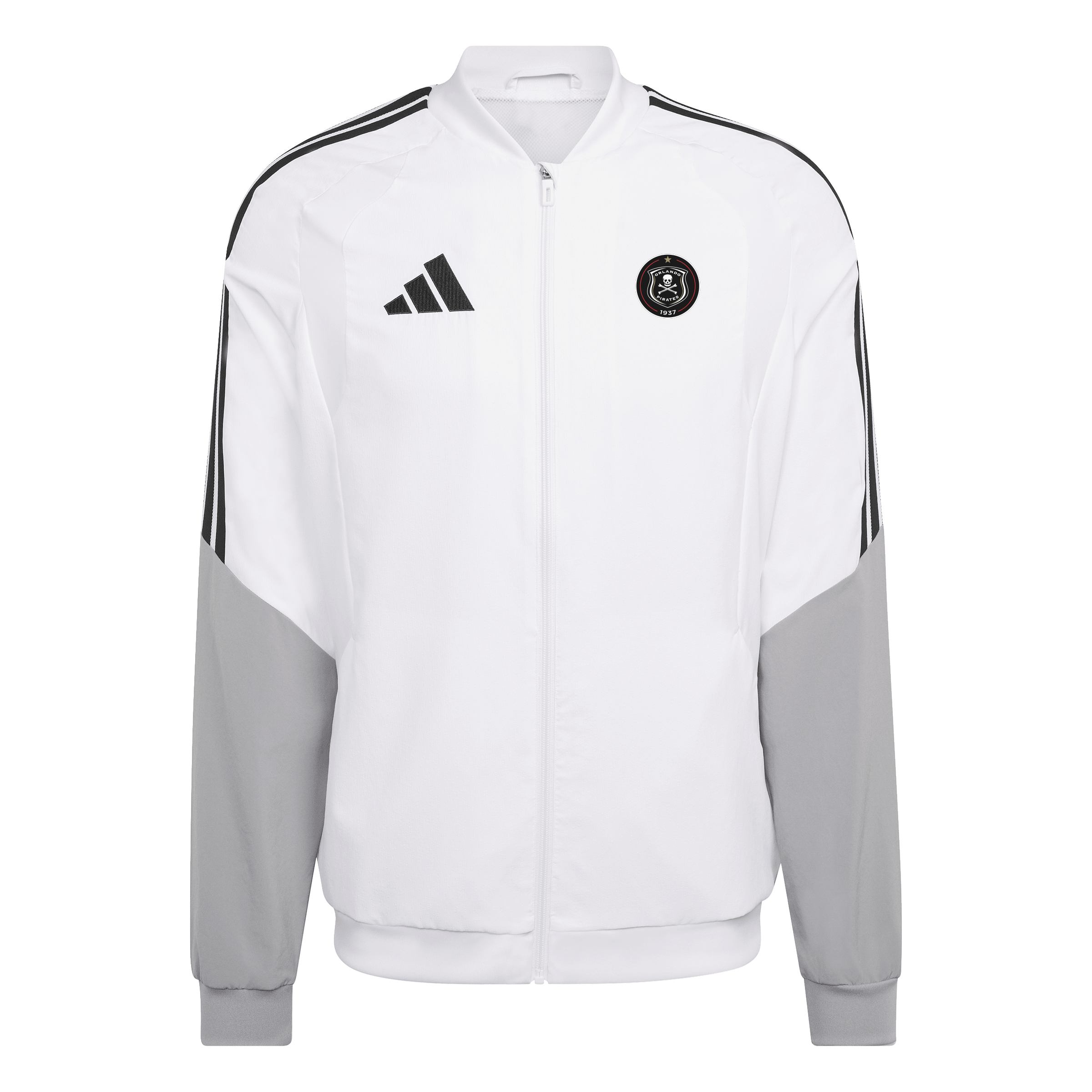 Orlando Pirates Adidas Tiro 26 Competition Presentation Jacket White Black