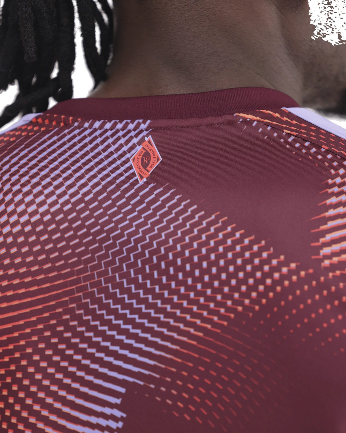 Orlando Pirates Adidas Third Jersey White Maroon