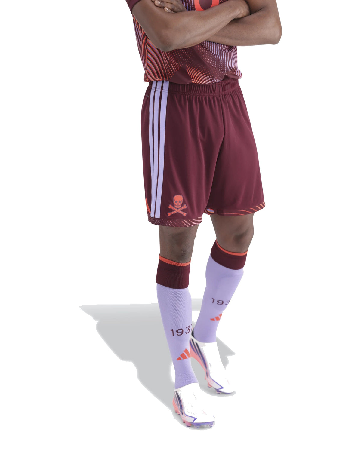 Orlando Pirates Adidas Third Shorts Maroon