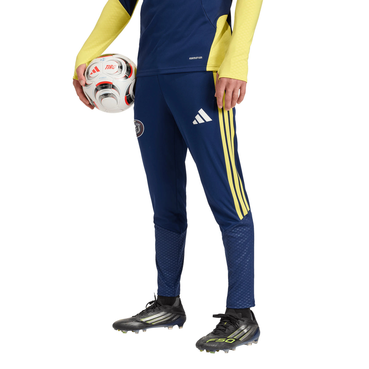 Orlando Pirates Adidas Tiro 26 Competition Training Pants Team Navy Blue Light Yellow