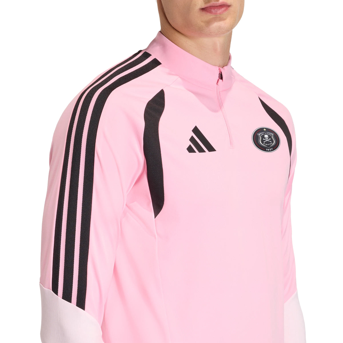 Orlando Pirates Adidas Tiro 26 Competition Training Top Light Pink Black