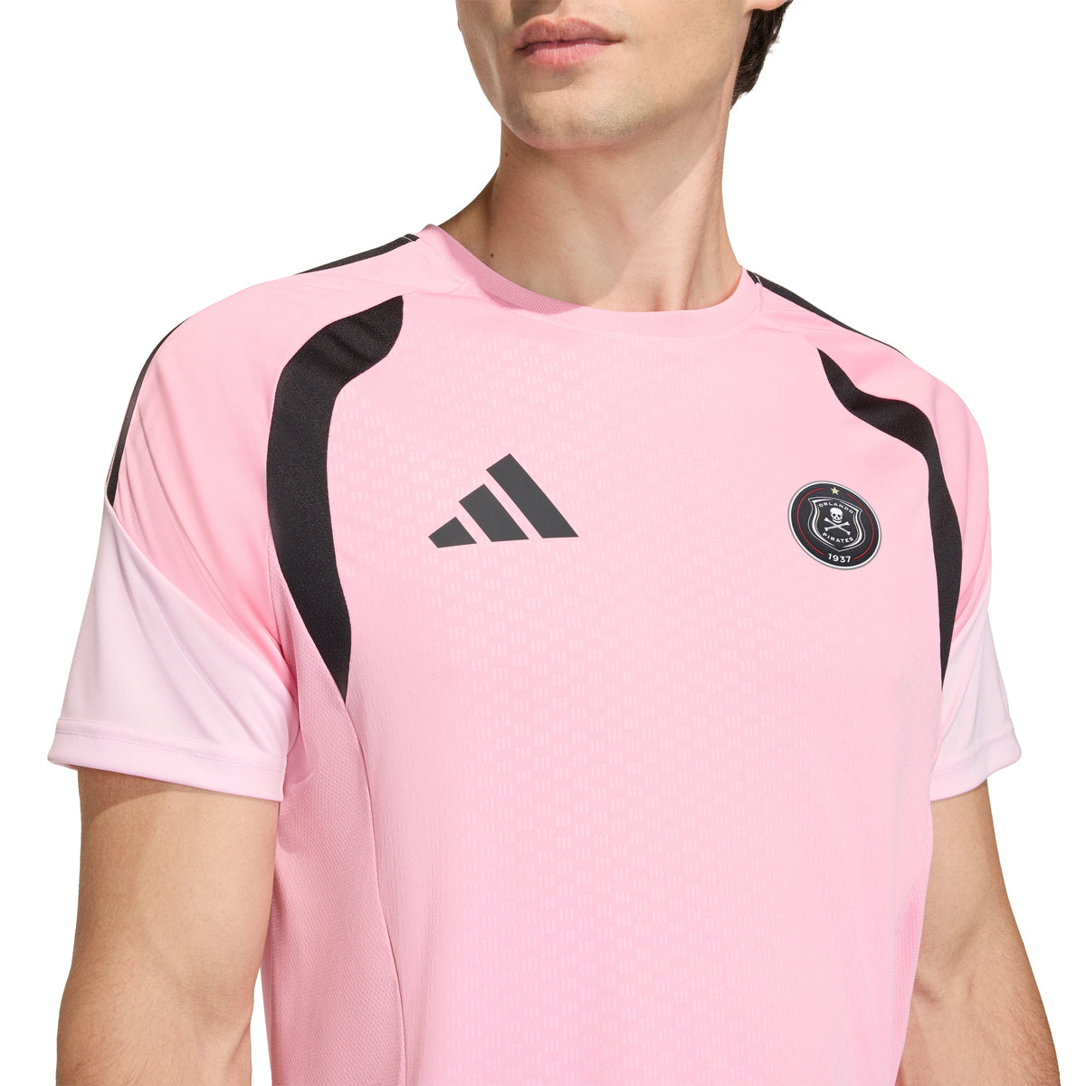 Orlando Pirates Adidas Tiro 26 Competition Training Jersey Light Pink Black