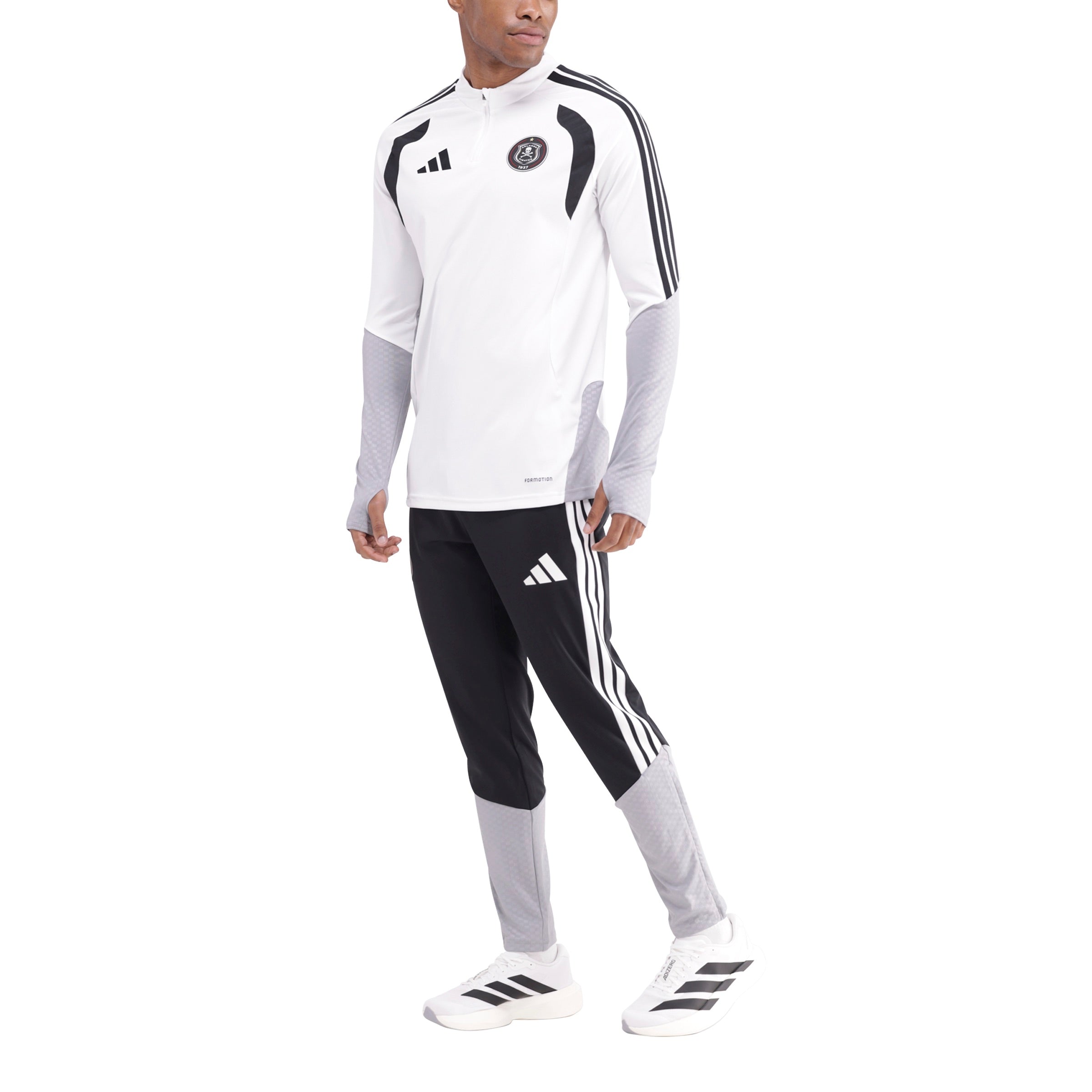 Orlando Pirates Adidas Tiro 26 Competition Training Top White Black