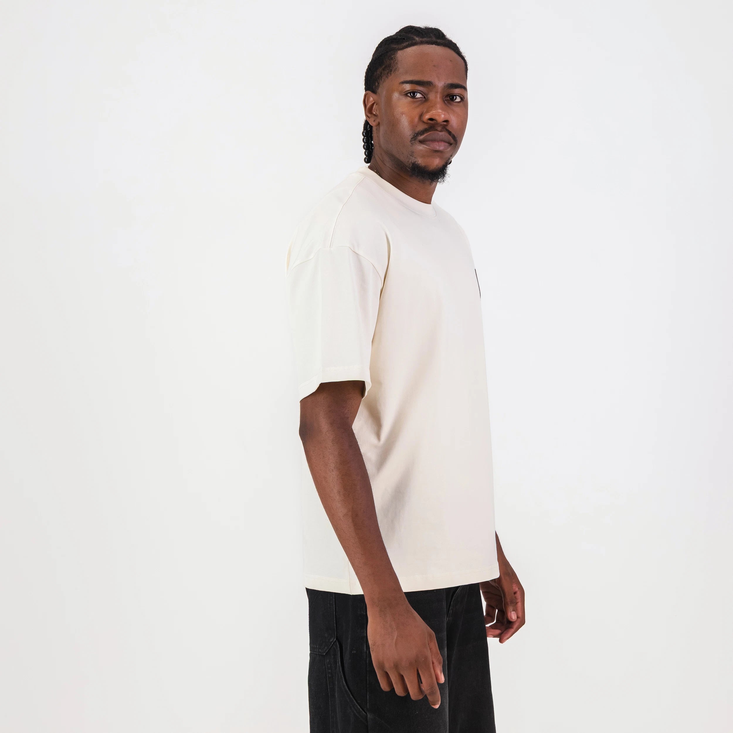 Orlando Pirates Quirky Boxy Tee-Ivory