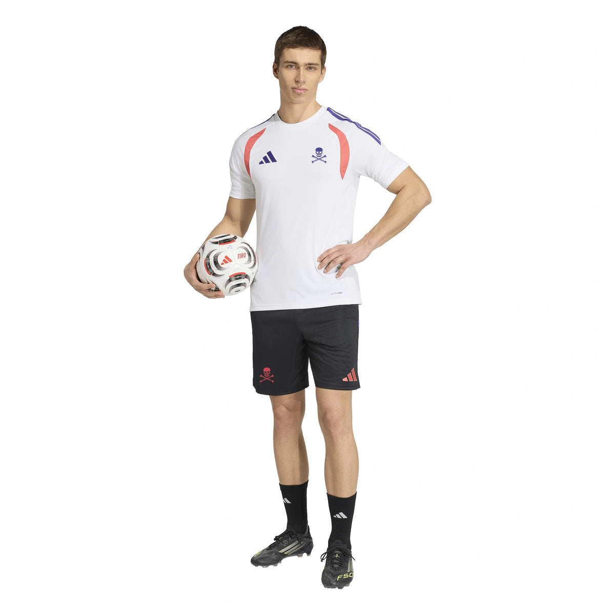 Orlando Pirates Adidas Tiro 26 League Training Shorts Black Pure Purple
