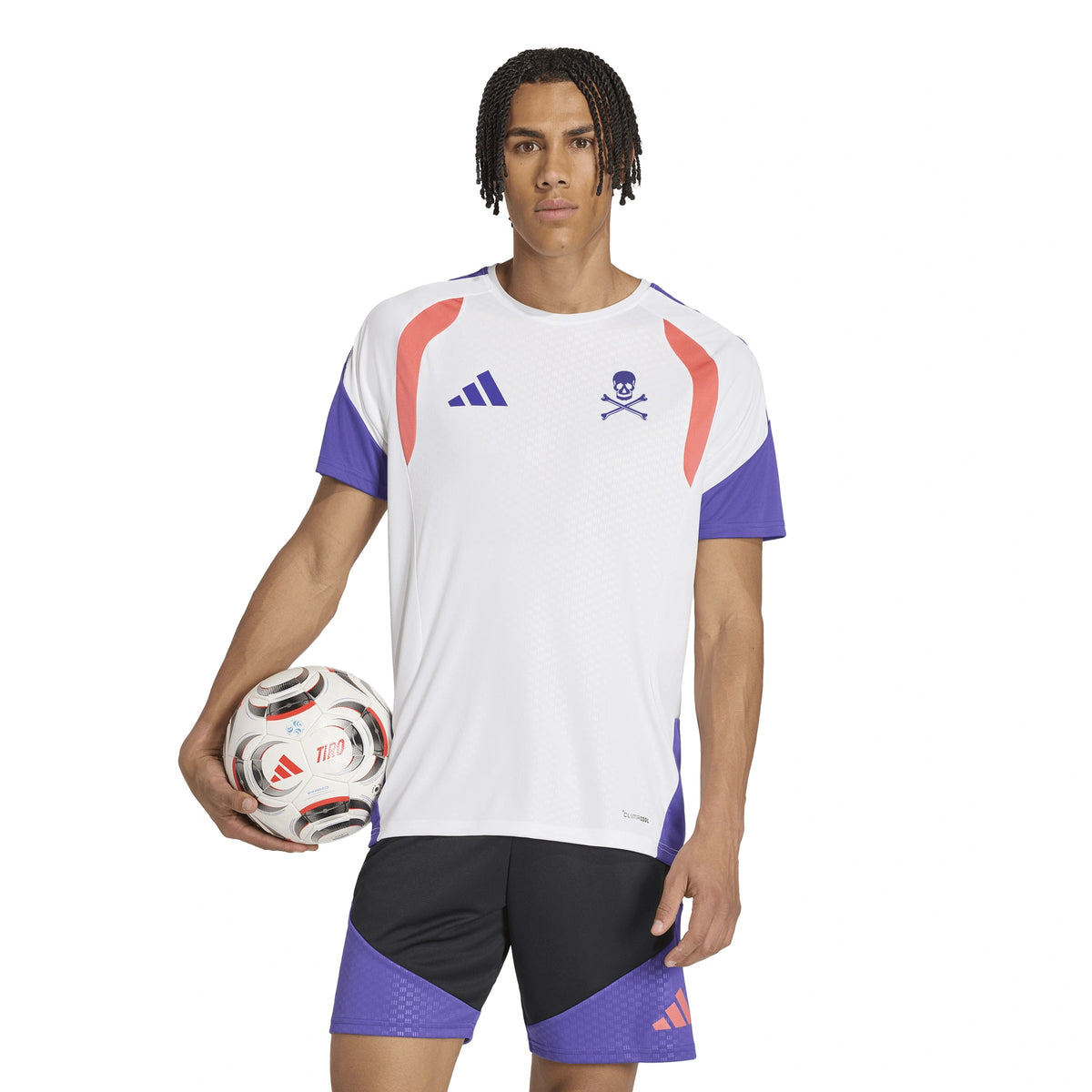 Orlando Pirates Adidas Tiro 26 Competition Jersey White Semi Turbo