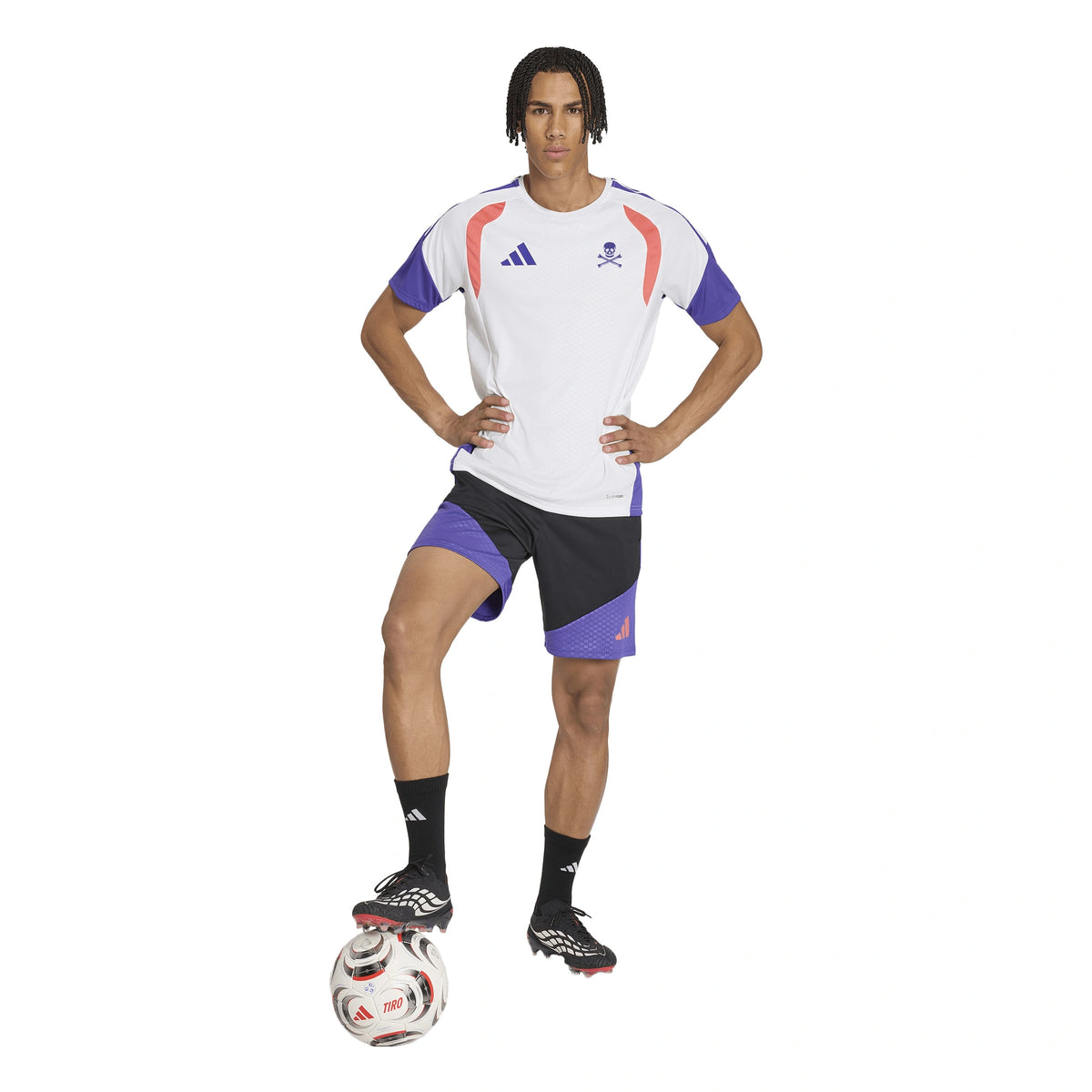 Orlando Pirates Adidas Tiro 26 Competition Jersey White Semi Turbo