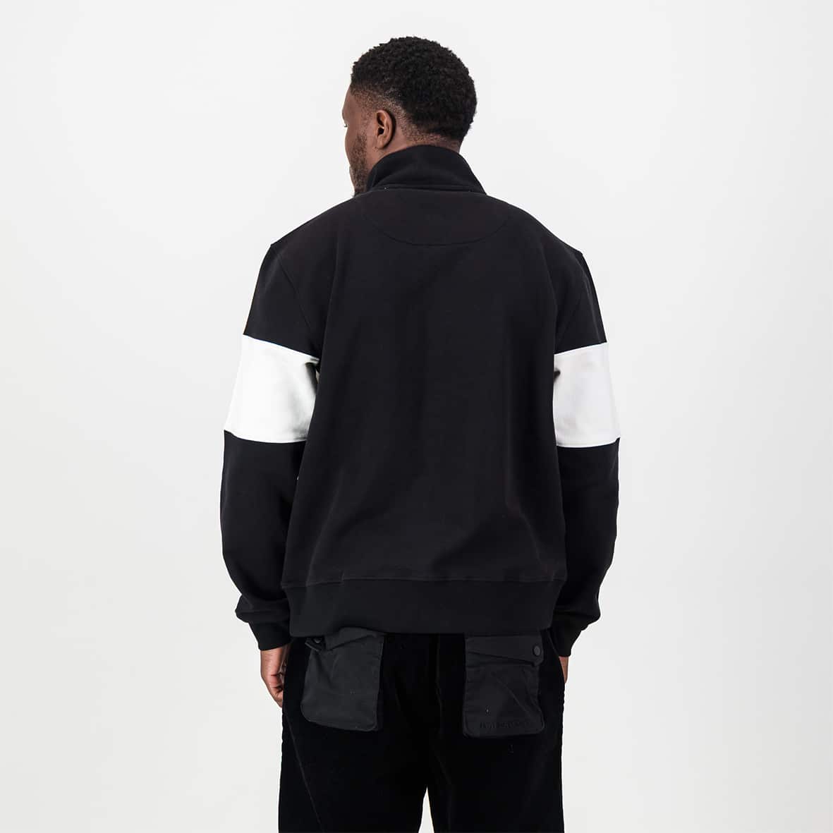 Quarter Zip Sweat Black image 3