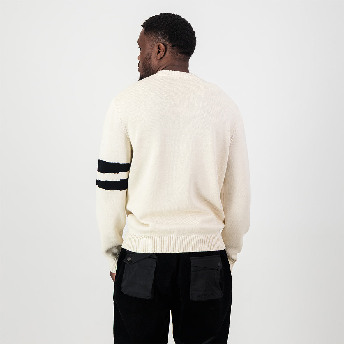 Xbone Crew Knit LS Jersey Ivory image 3
