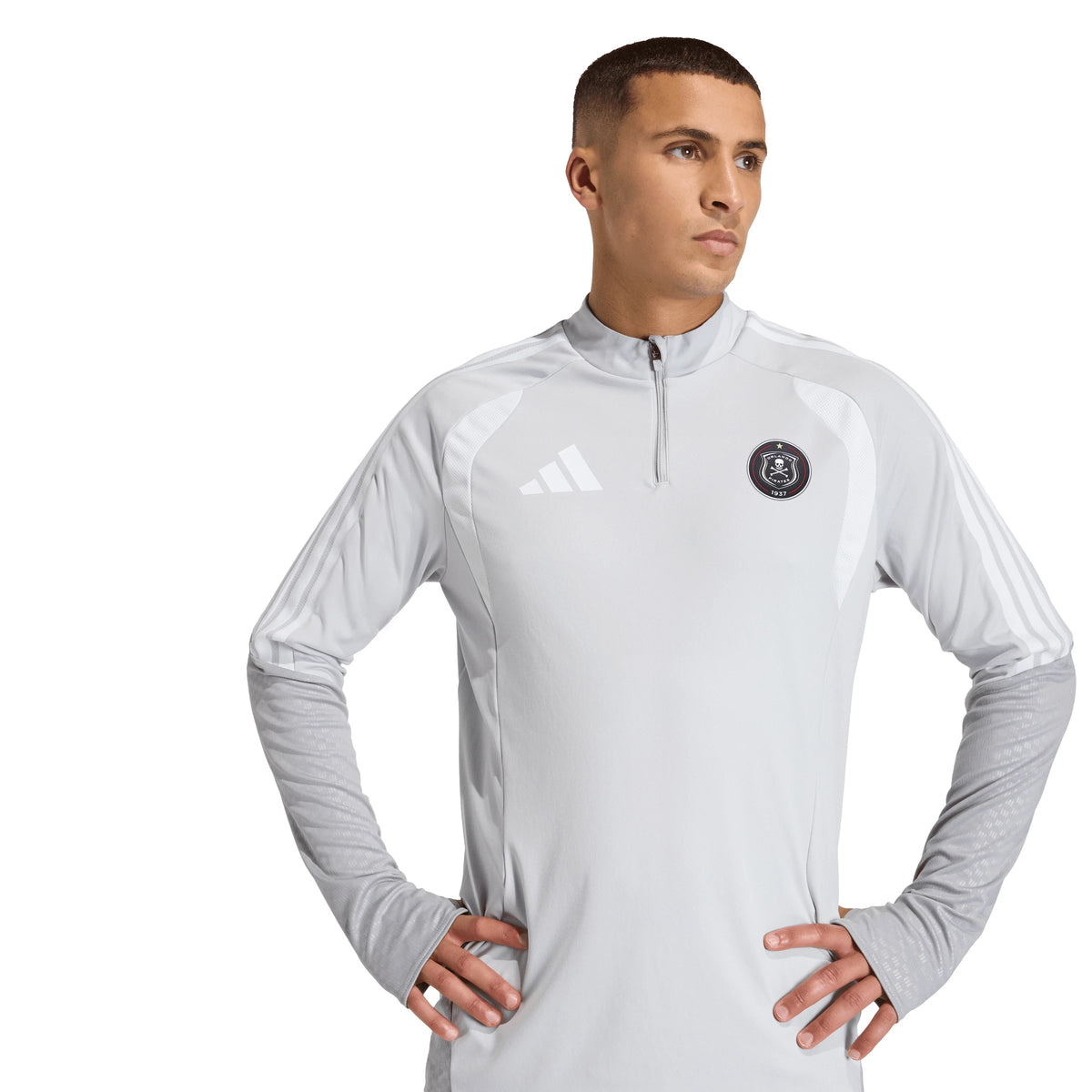 Orlando Pirates Adidas Tiro 26 Competition Training Top Team Light Grey