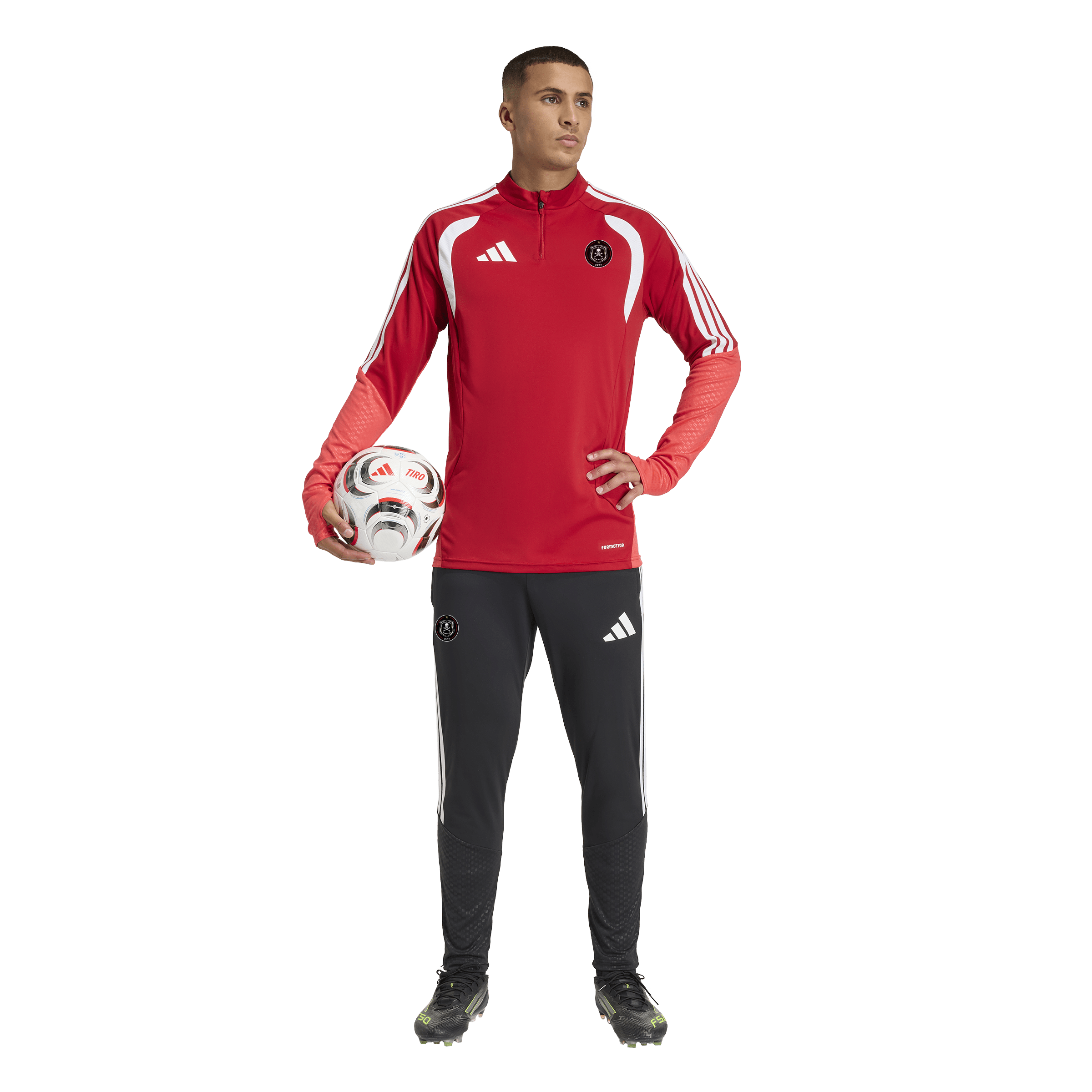 Orlando Pirates Adidas Tiro 26 Competition Training Top Team Power Red