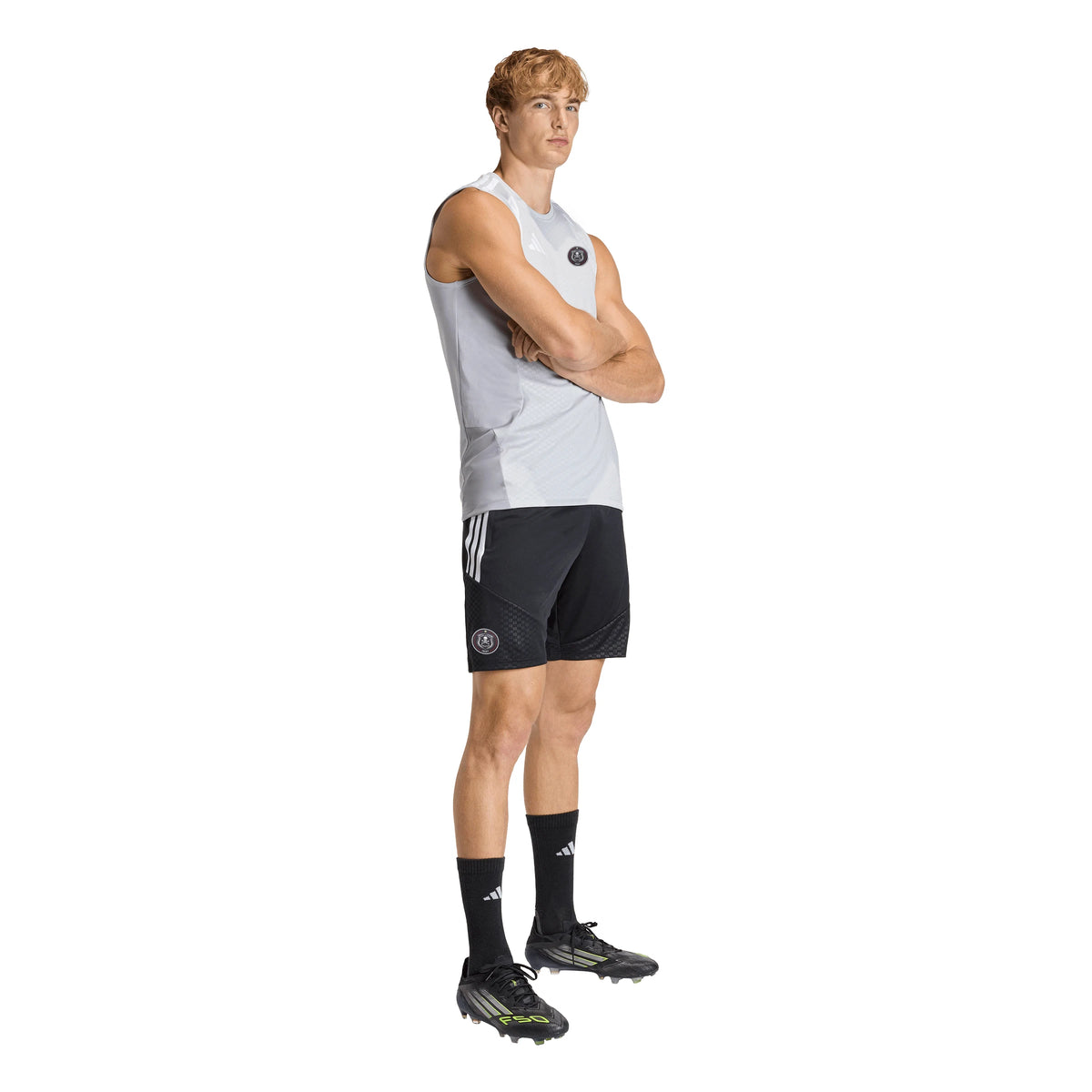 Orlando Pirates Adidas Tiro 26 Competition Sleeveless Jersey Team Light Grey