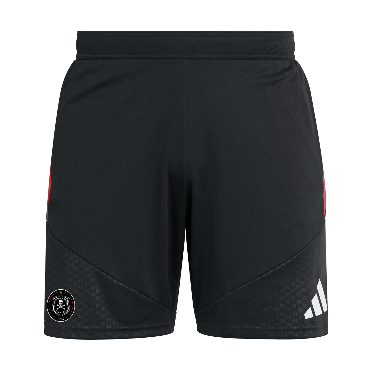 Orlando Pirates Adidas Tiro 26 Competition Training Shorts Black Semi Lucid Red