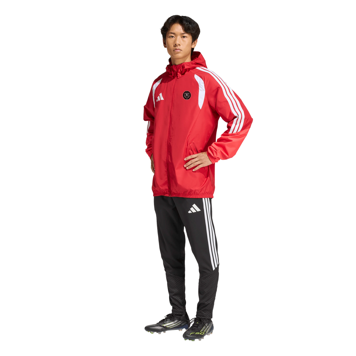 Orlando Pirates Adidas Tiro 26 Competition All-Weather Jacket Team Power Red Semi Lucid Red White