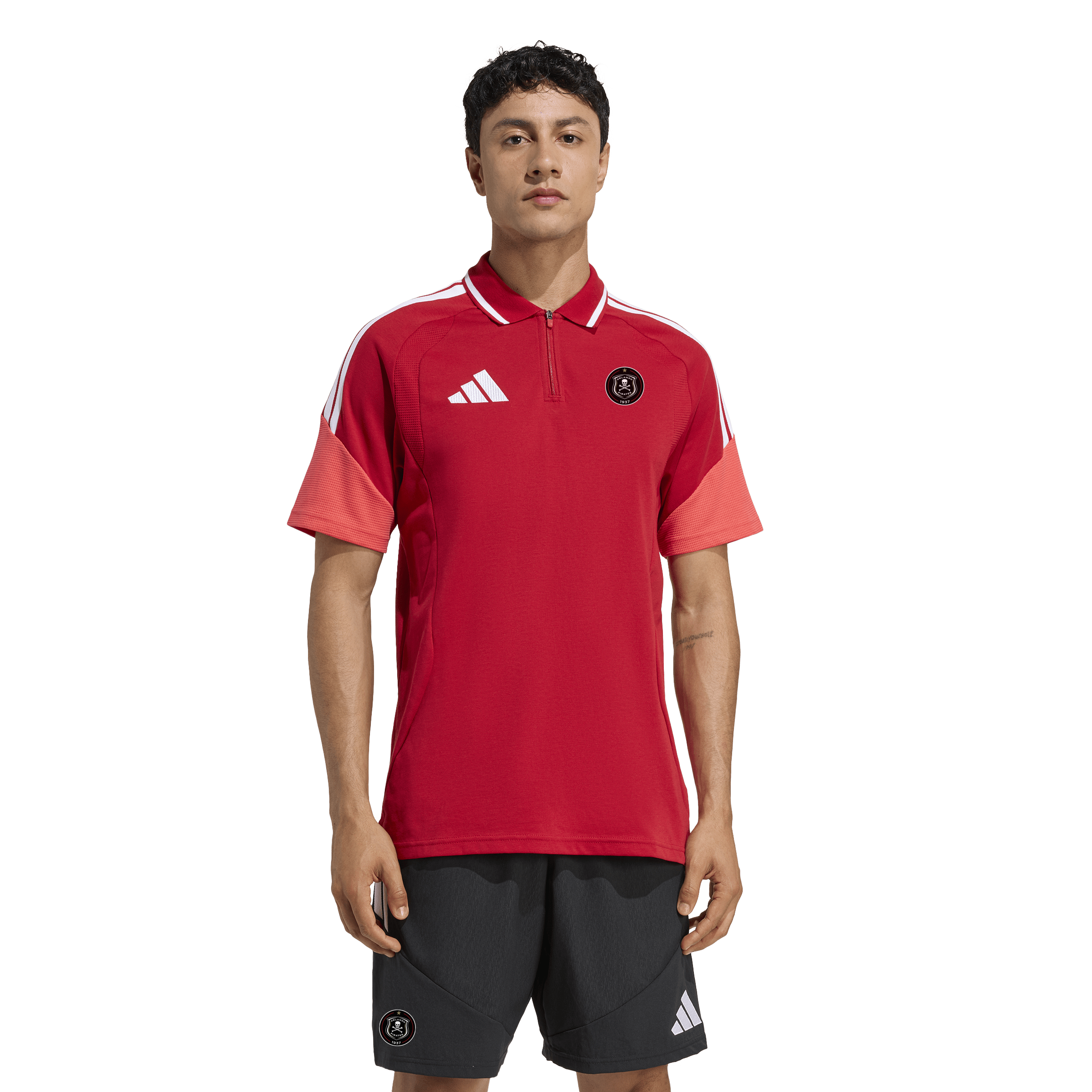 Orlando Pirates Adidas Tiro 26 Competition Polo Team Power Red Semi Lucid Red White