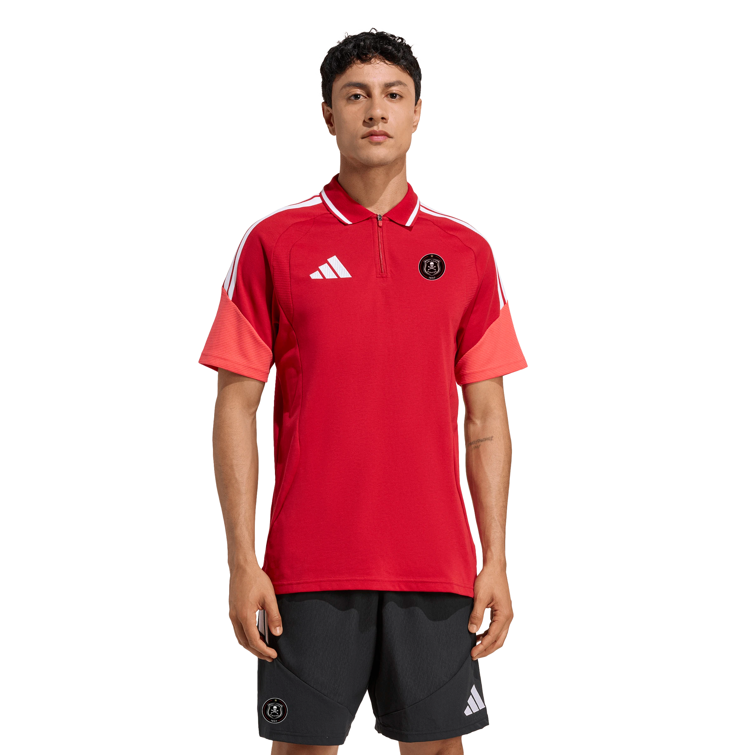 Orlando Pirates Adidas Tiro 26 Competition Polo Team Power Red Semi Lucid Red White