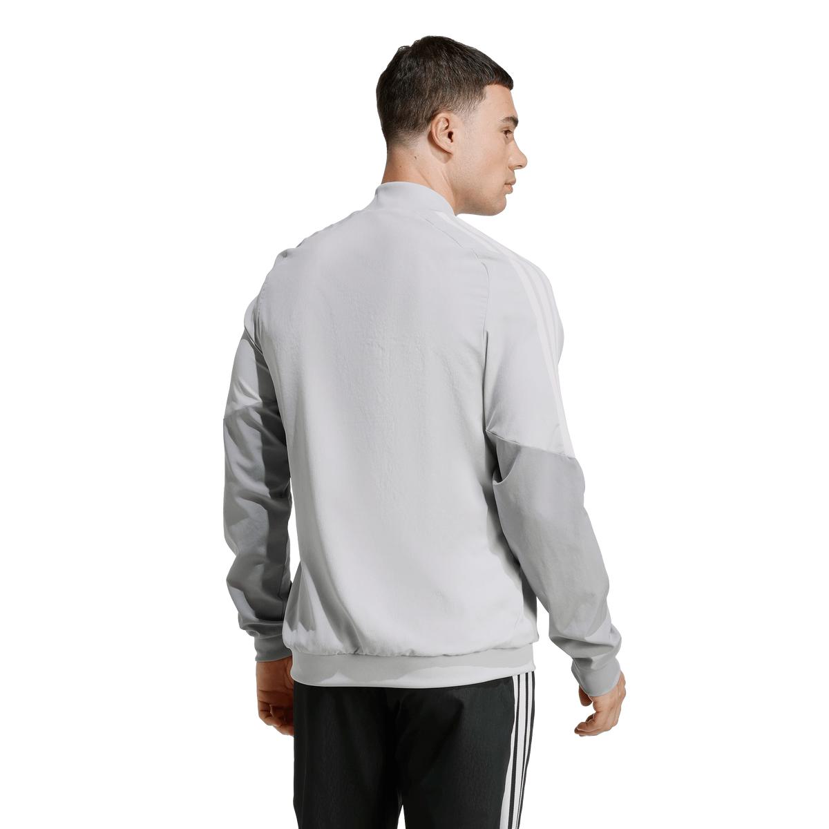 Orlando Pirates Adidas Tiro 26 Competition Presentation Jacket Team Light Grey Light Onix White