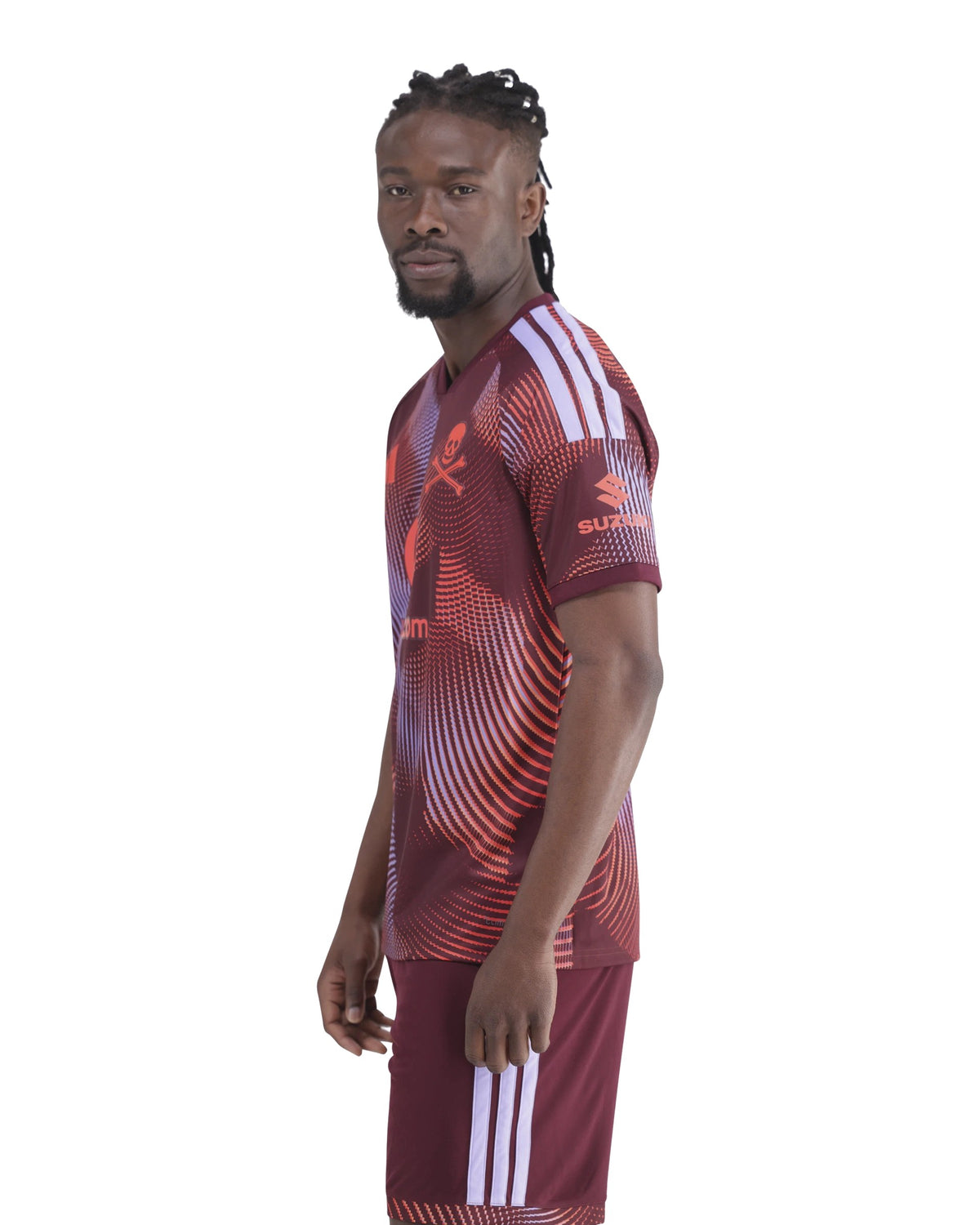 Orlando Pirates Adidas Third Jersey White Maroon