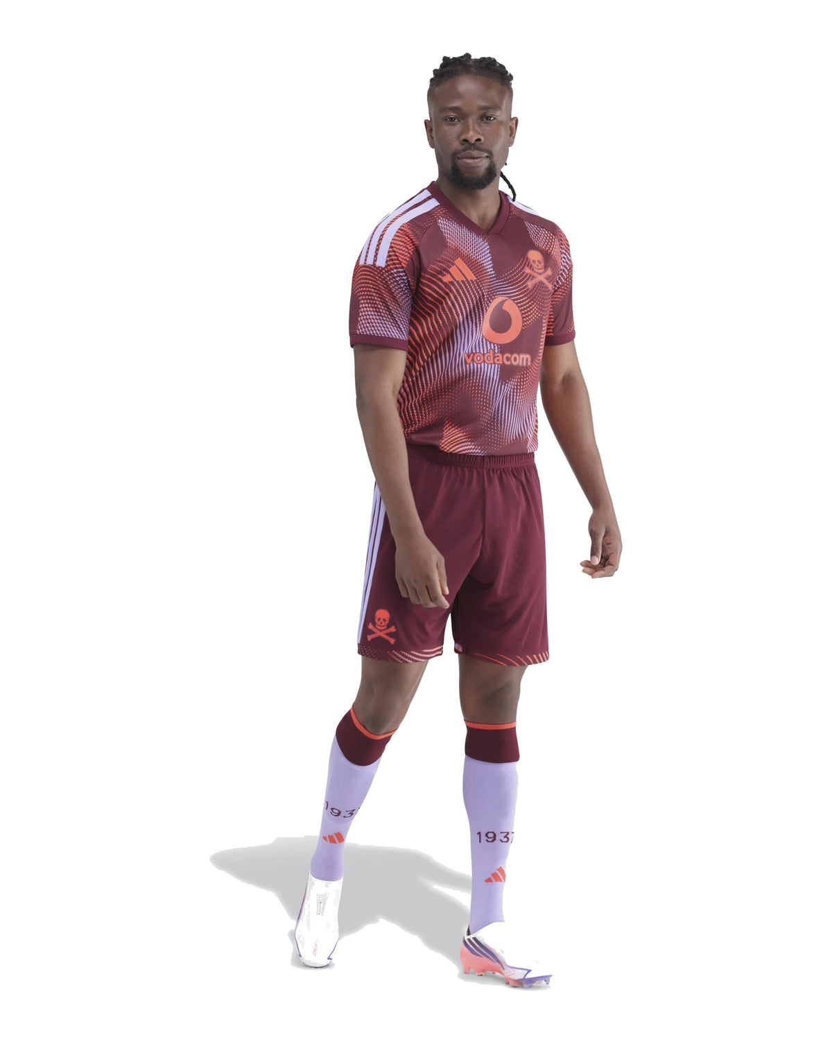 Orlando Pirates Adidas Third Shorts Maroon