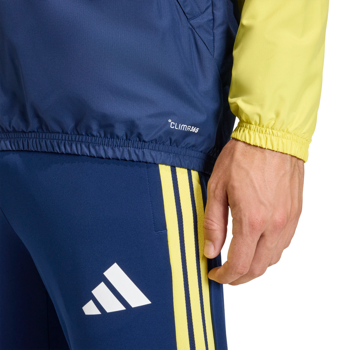 Orlando Pirates Adidas Tiro 26 Competition All-Weather Jacket Team Navy Blue Light Yellow