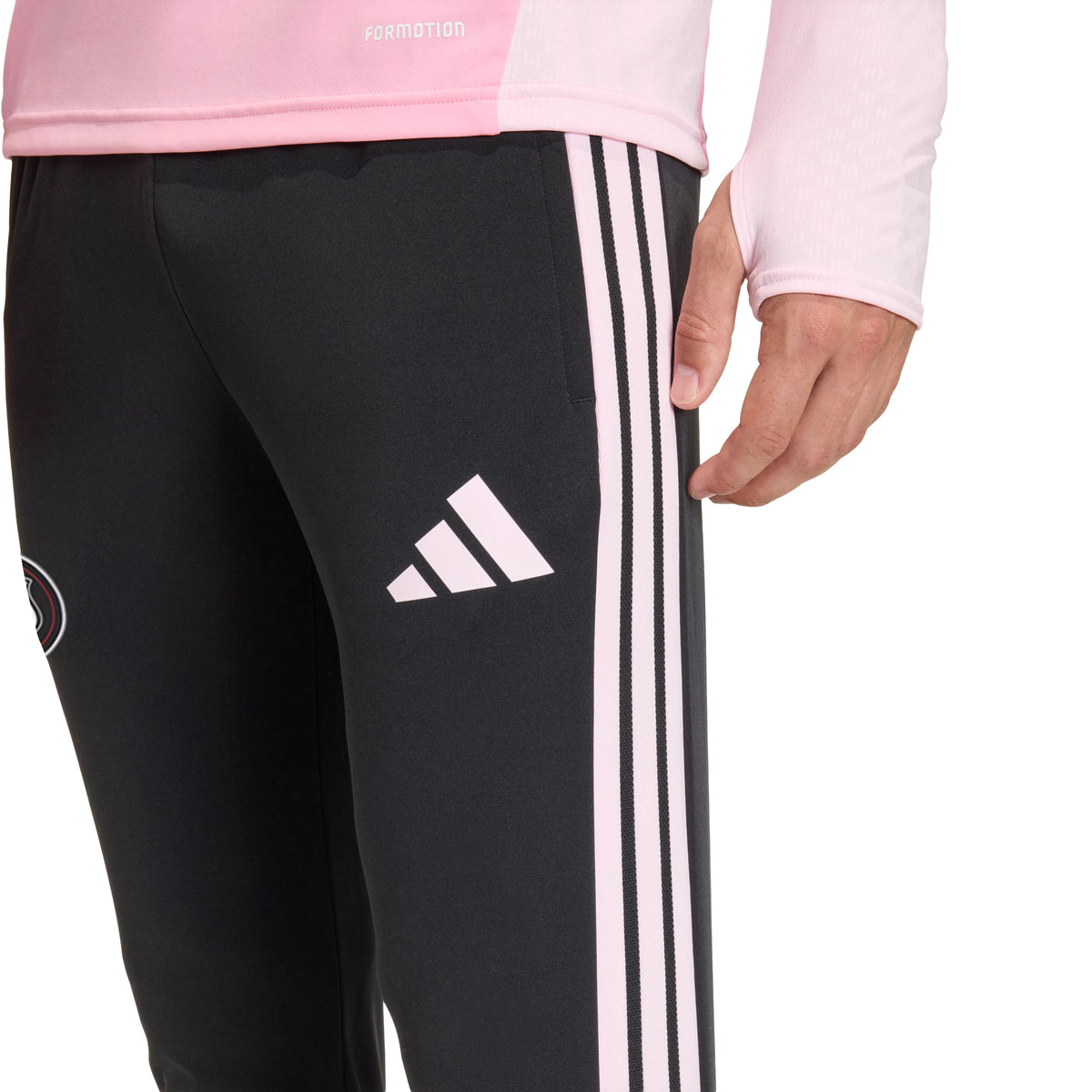 Orlando Pirates Adidas Tiro 26 Competition Training Pants Black Light Pink