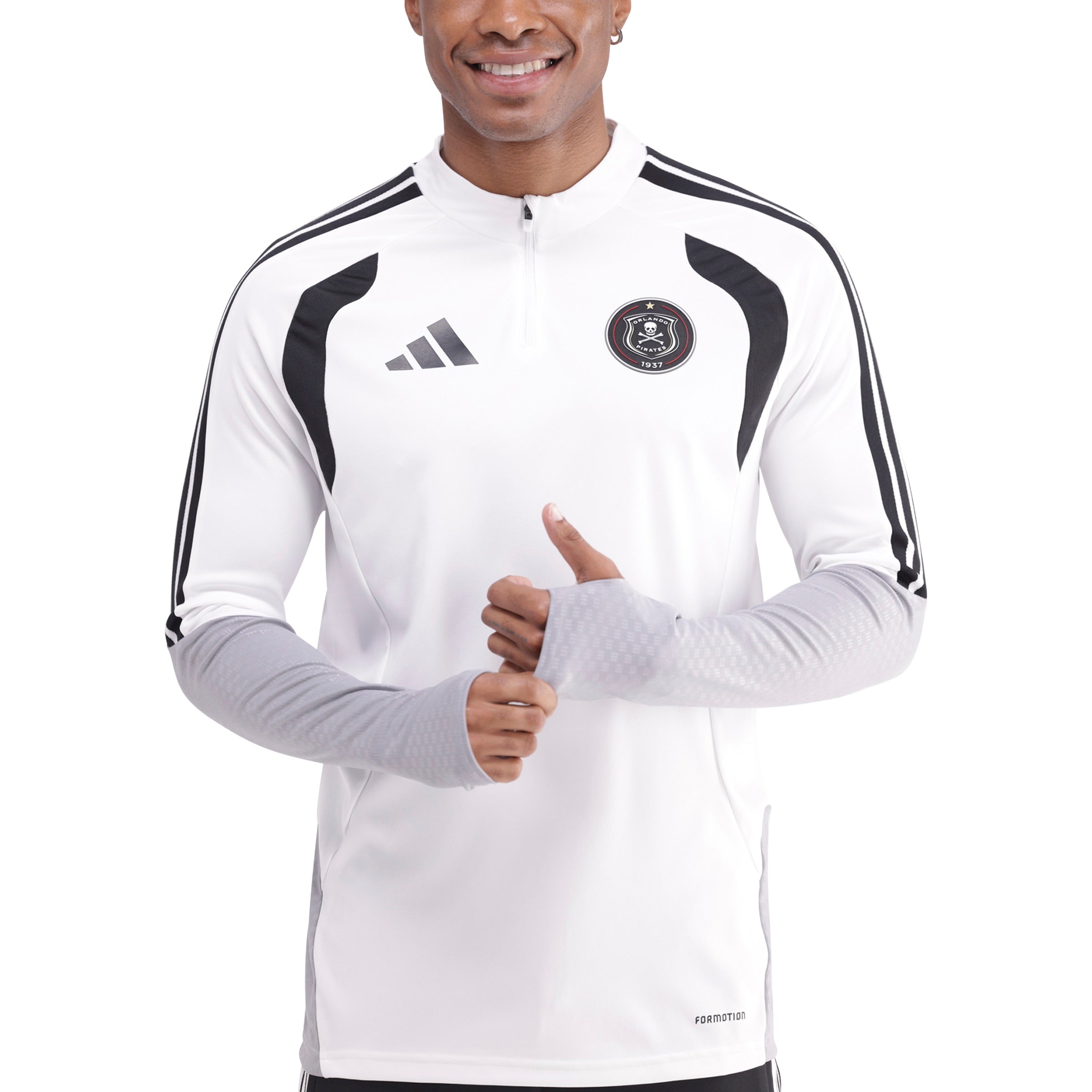 Orlando Pirates Adidas Tiro 26 Competition Training Top White Black