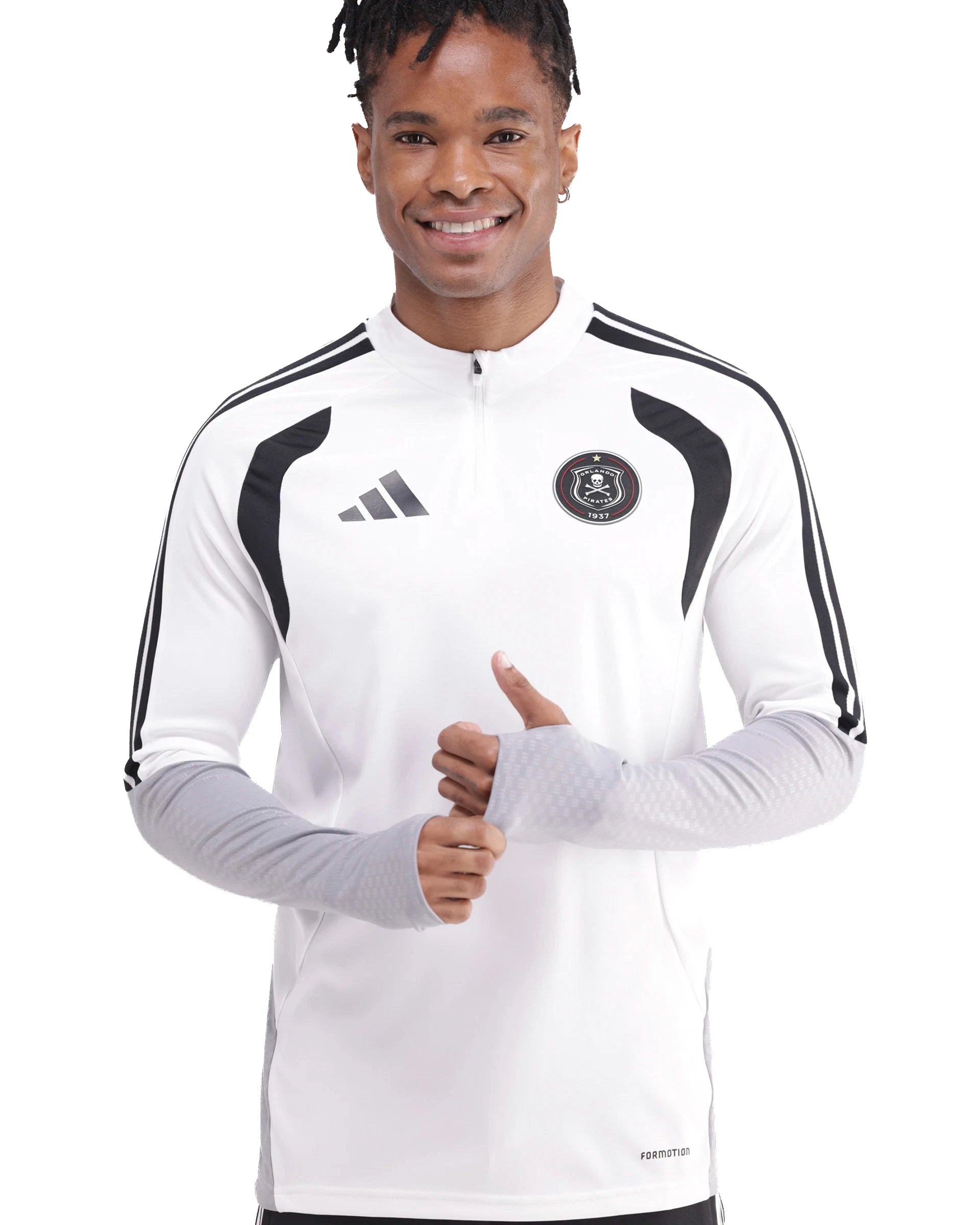Orlando Pirates Adidas Tiro 26 Competition Training Top White Black