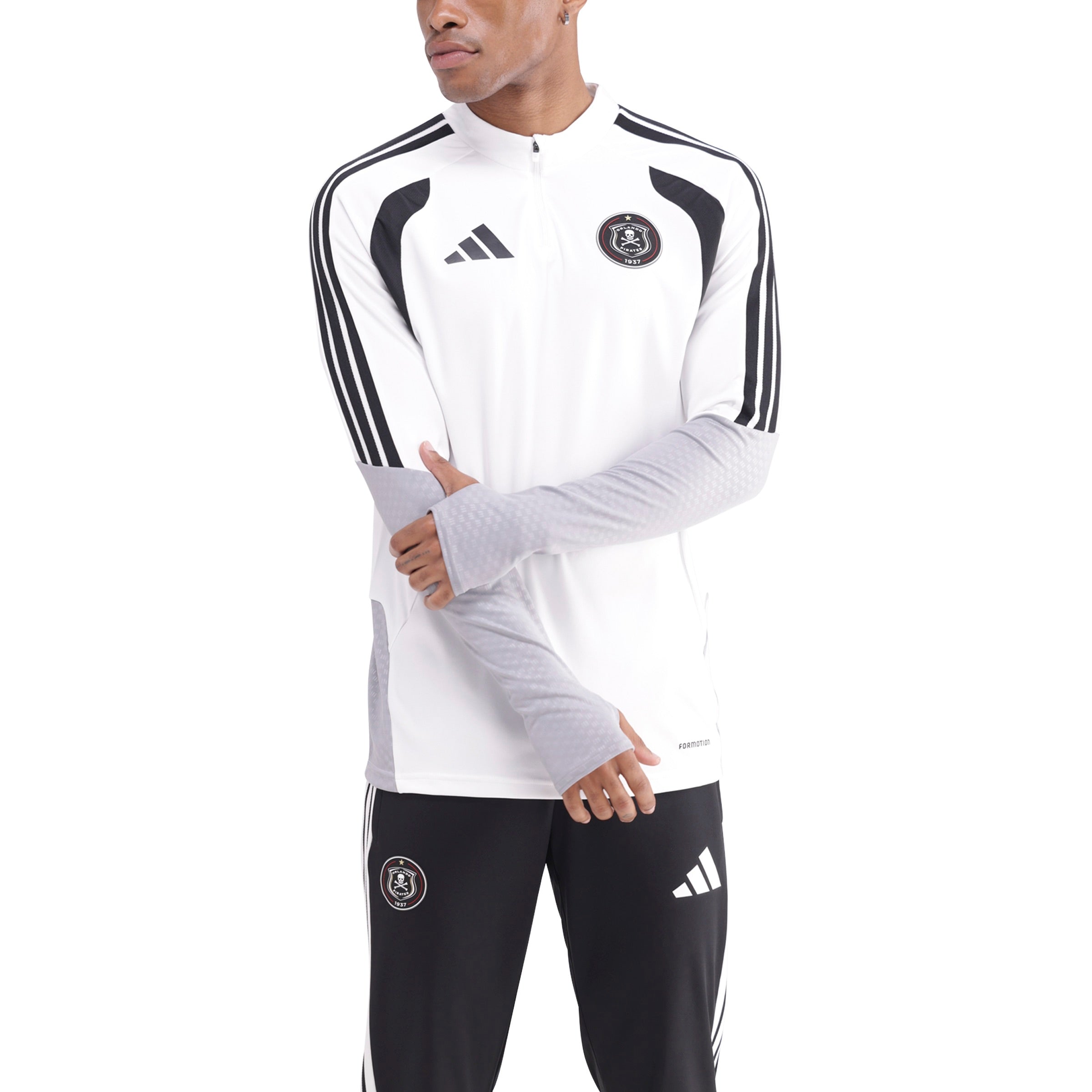 Orlando Pirates Adidas Tiro 26 Competition Training Top White Black