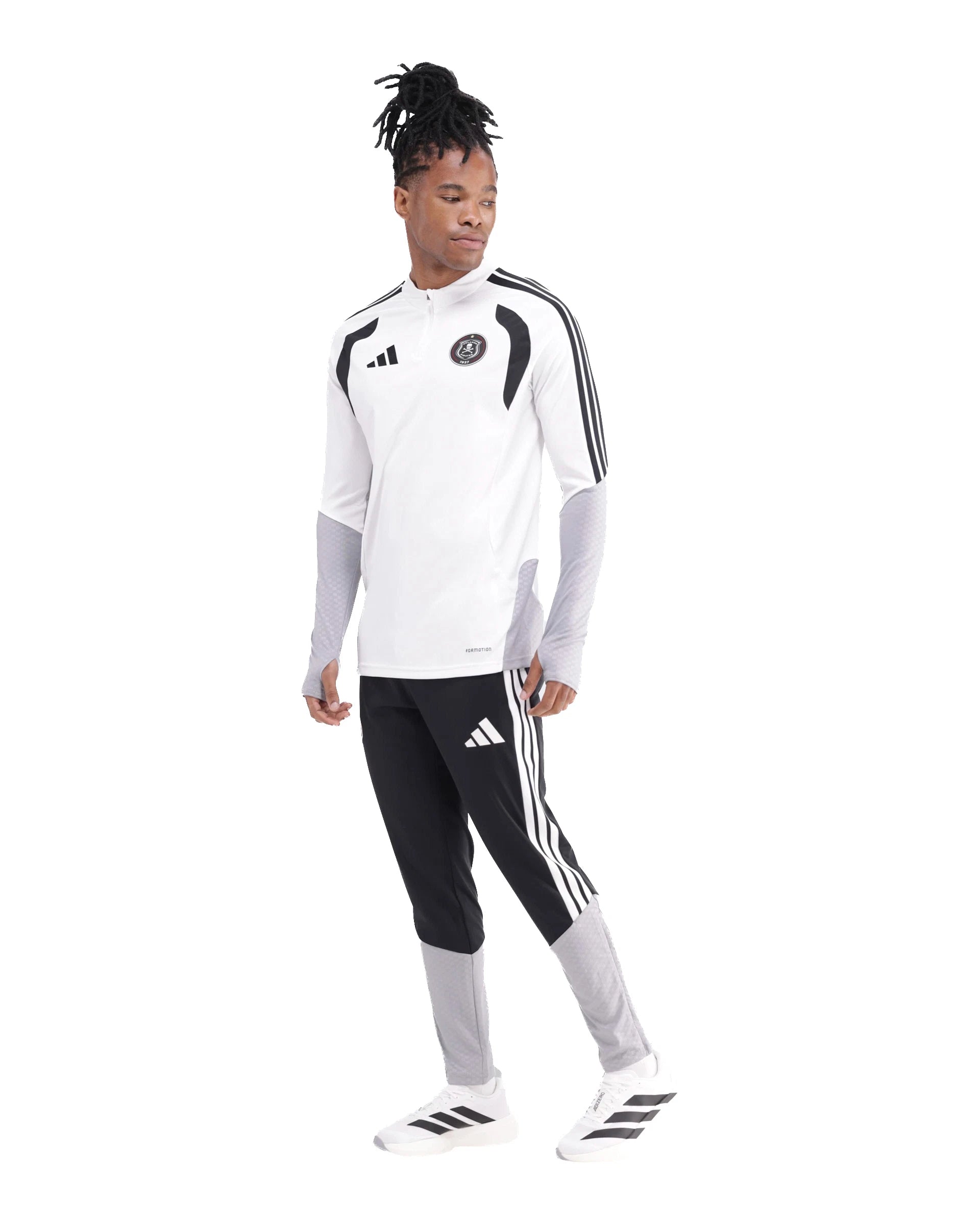 Orlando Pirates Adidas Tiro 26 Competition Training Top White Black