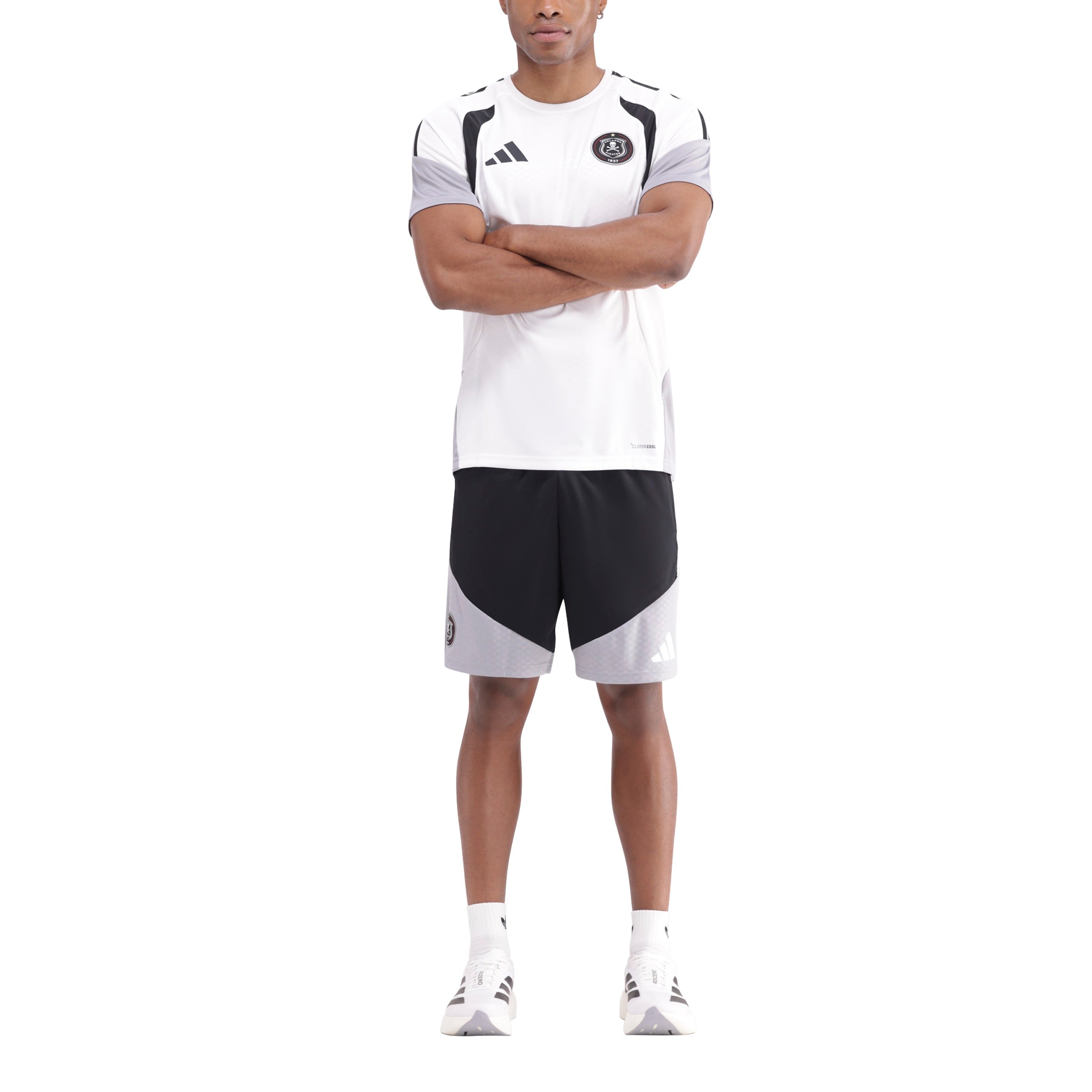 Orlando Pirates Adidas Tiro 26 Competition Training Jersey White Black