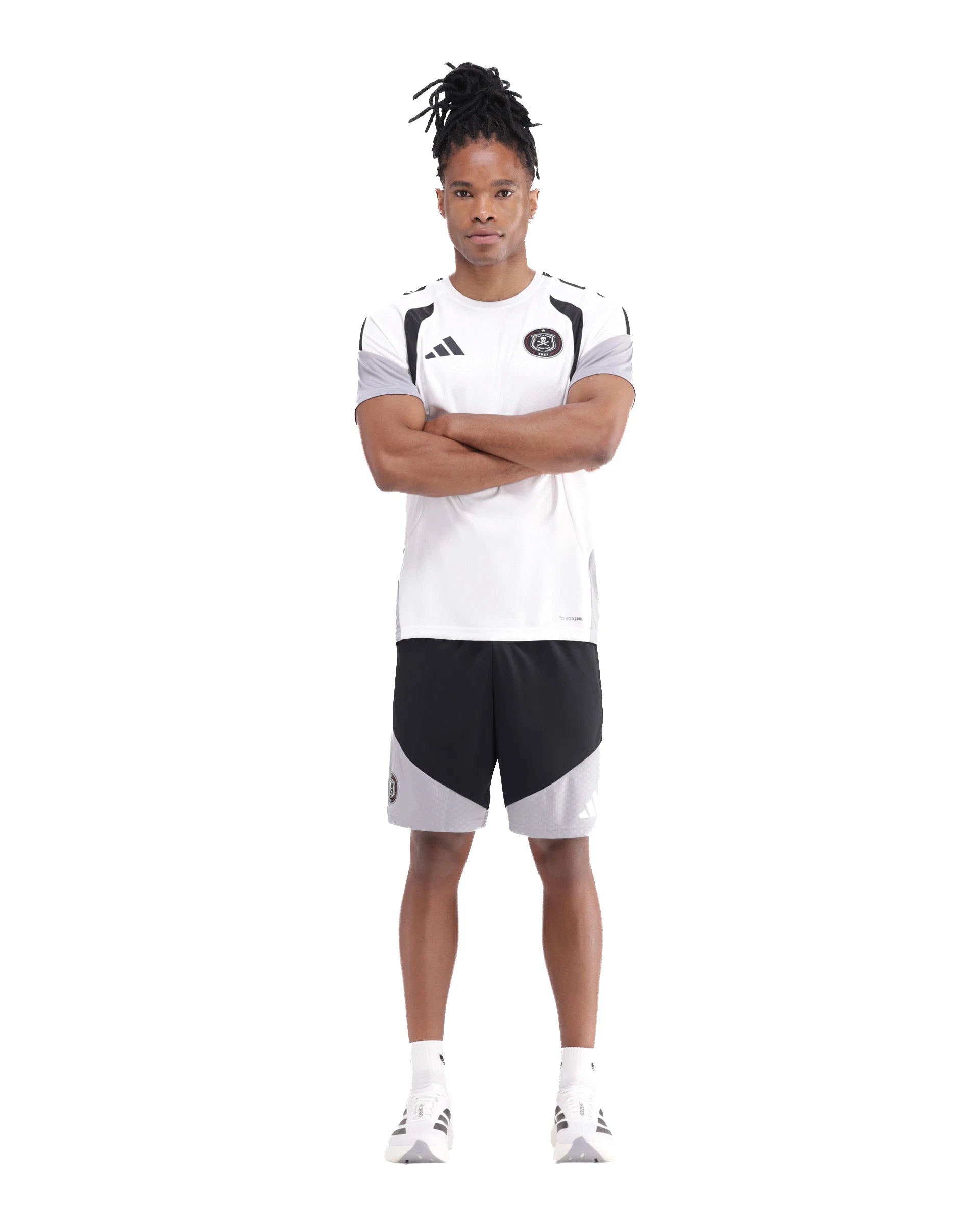 Orlando Pirates Adidas Tiro 26 Competition Training Jersey White Black