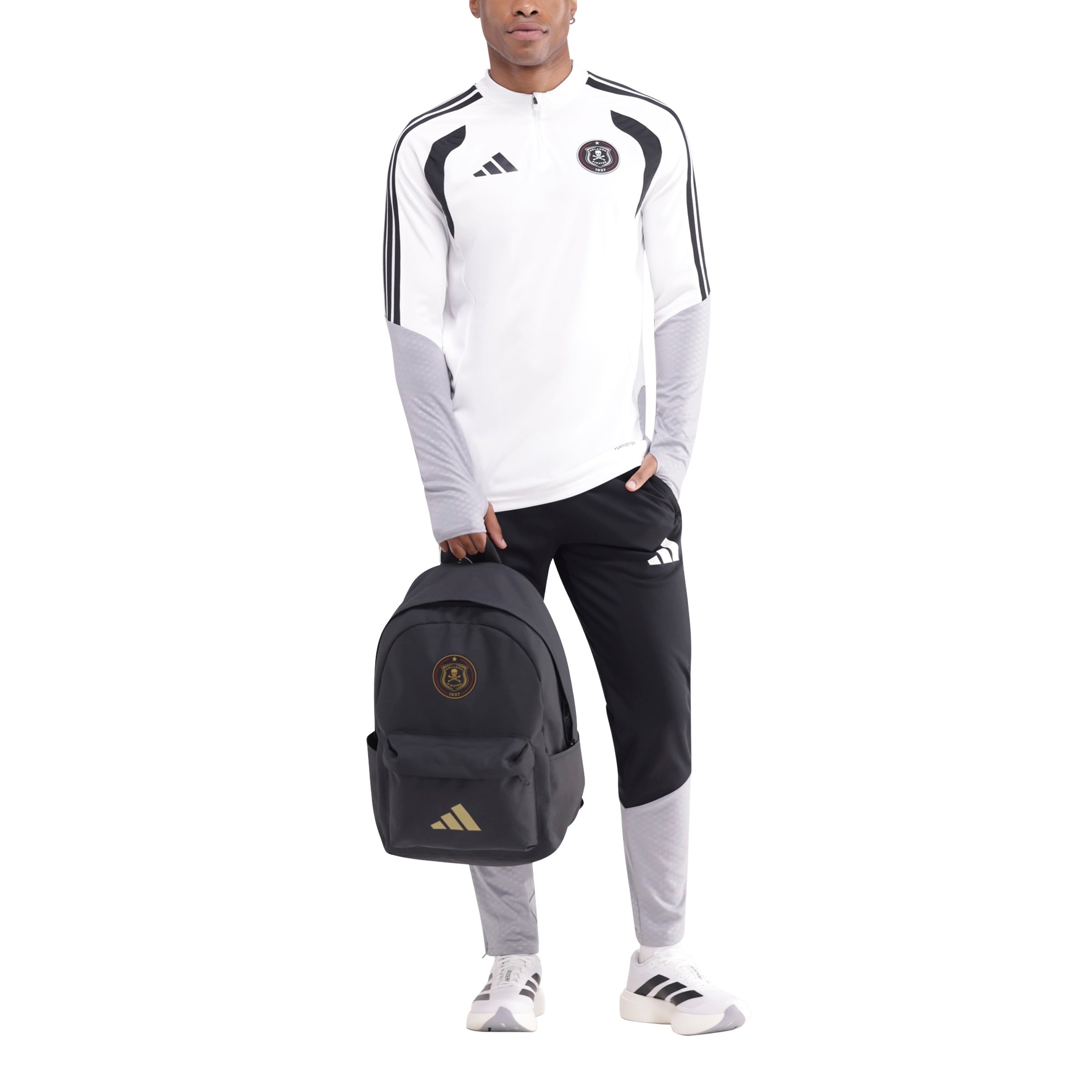Orlando Pirates Adidas Home Backpack Carbon