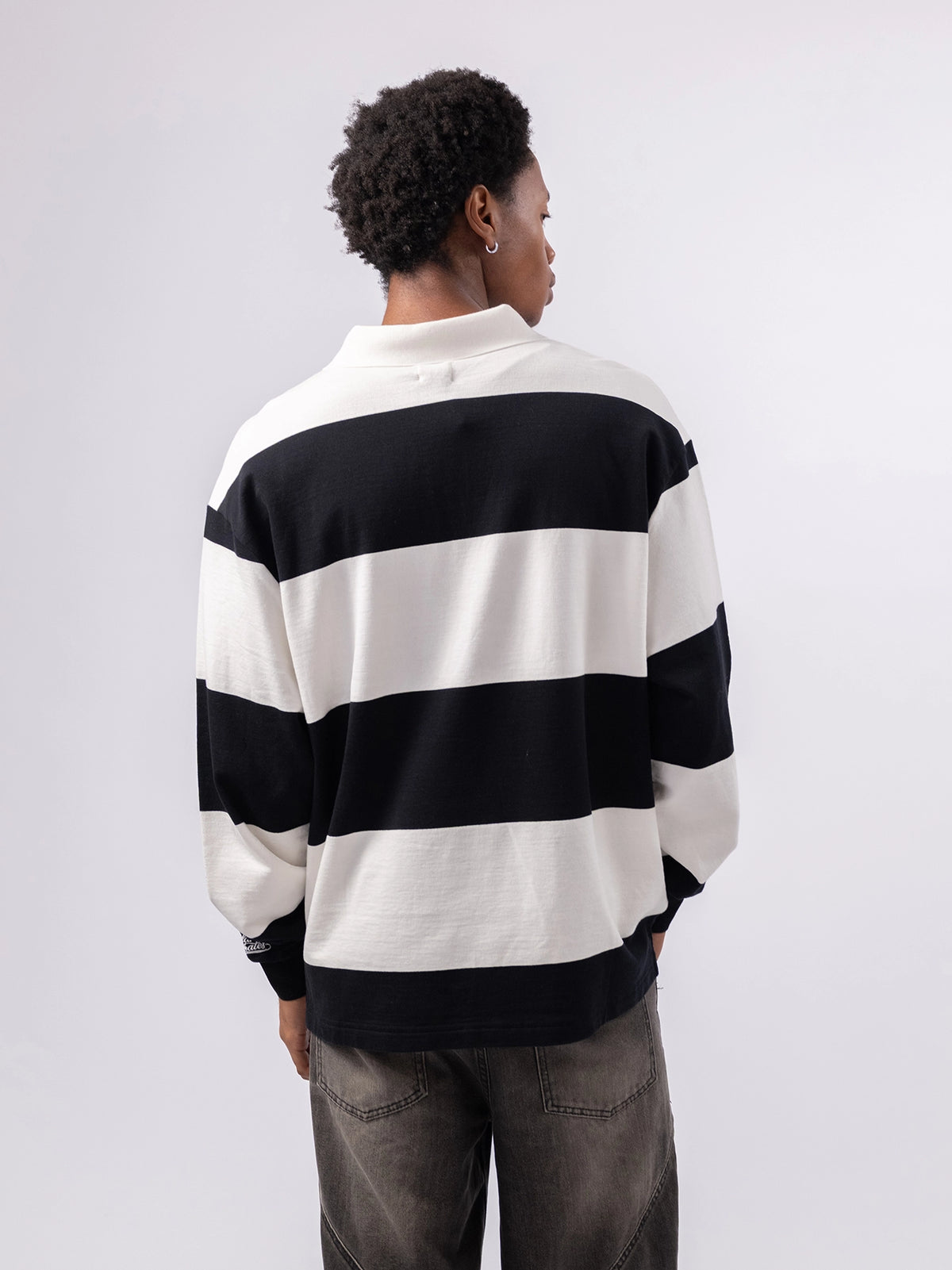 Orlando Pirates Relaxed Rugby Jersey Black