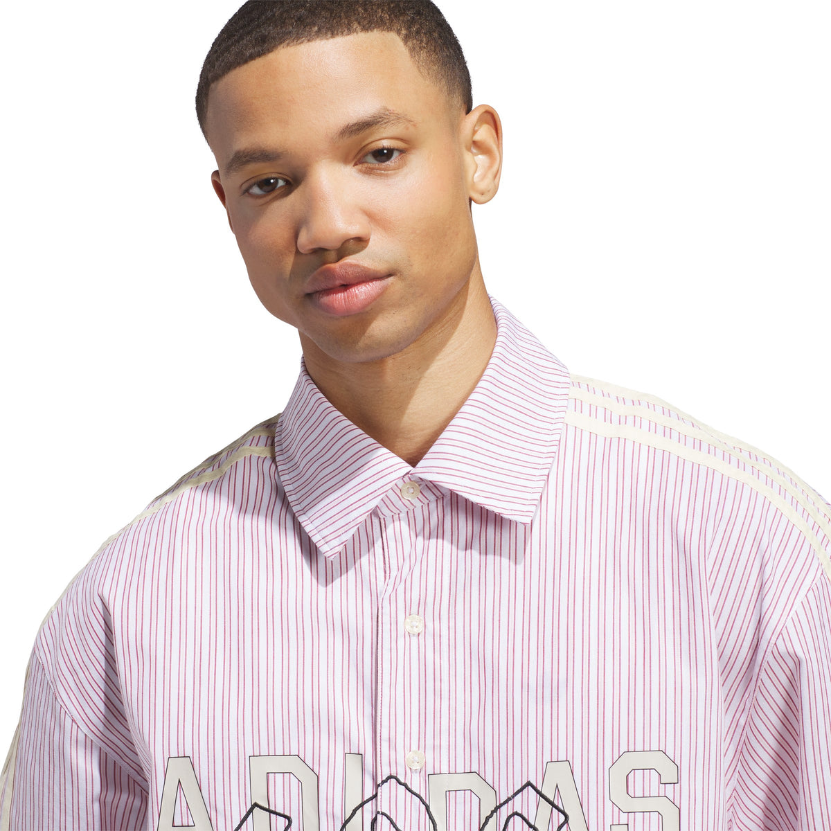 Orlando Pirates Adidas A.O.A. Graphic Button Up Team Victory Red
