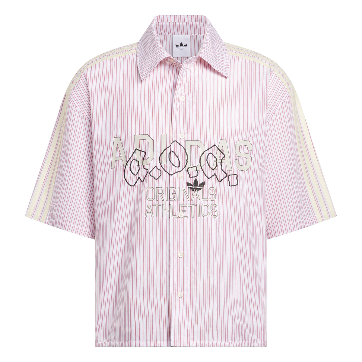 Orlando Pirates Adidas A.O.A. Graphic Button Up Team Victory Red