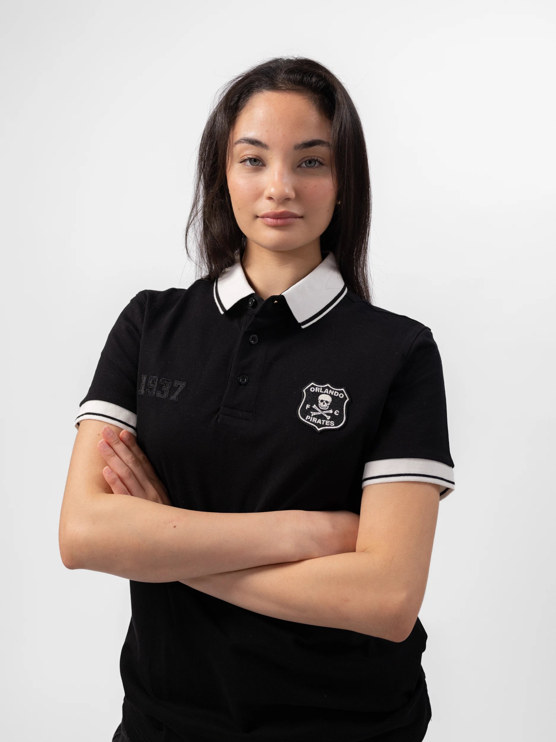 Orlando Pirates 1937 Styled Up SS Polo Black