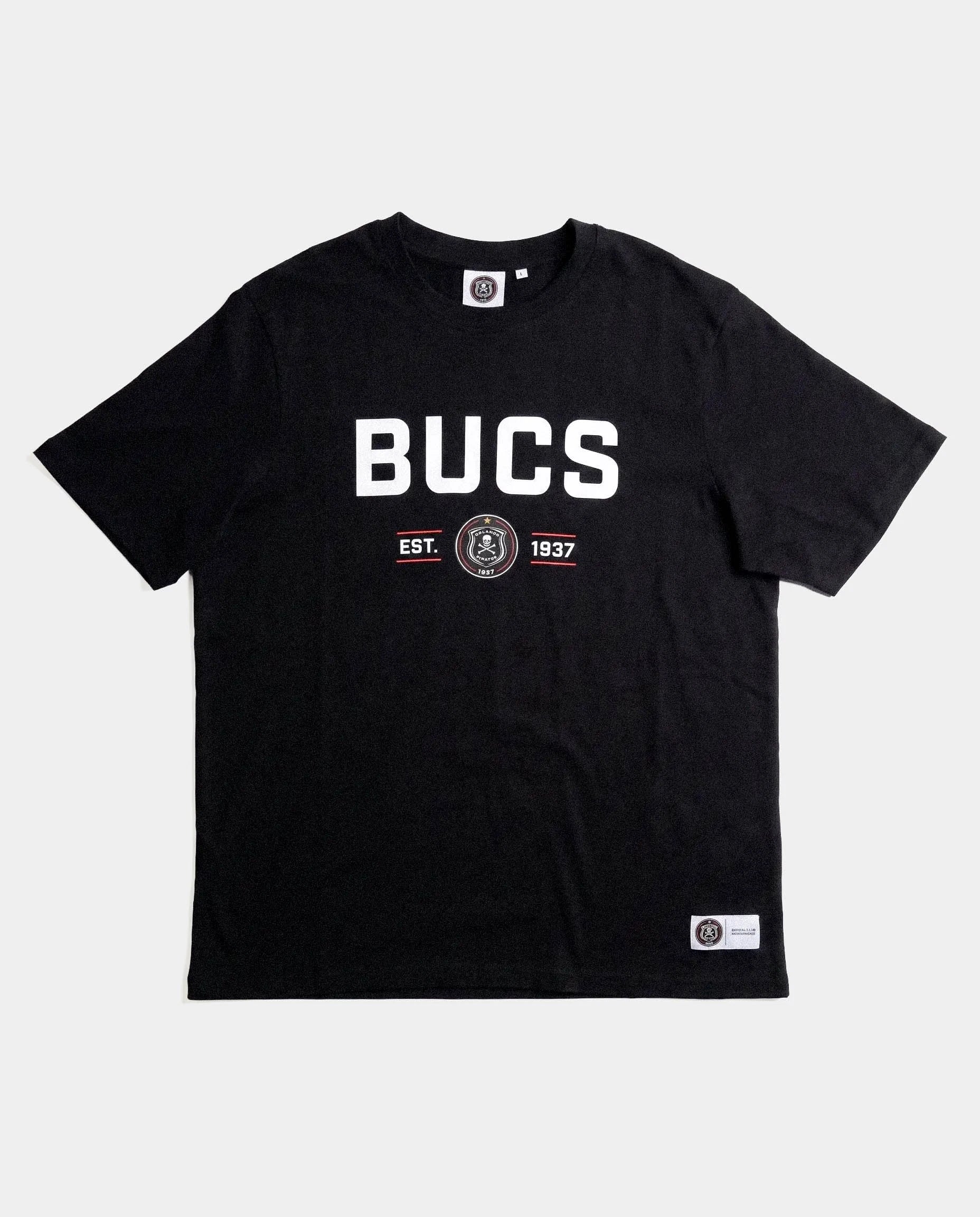 Orlando Pirates Bucs Crew Tee Black